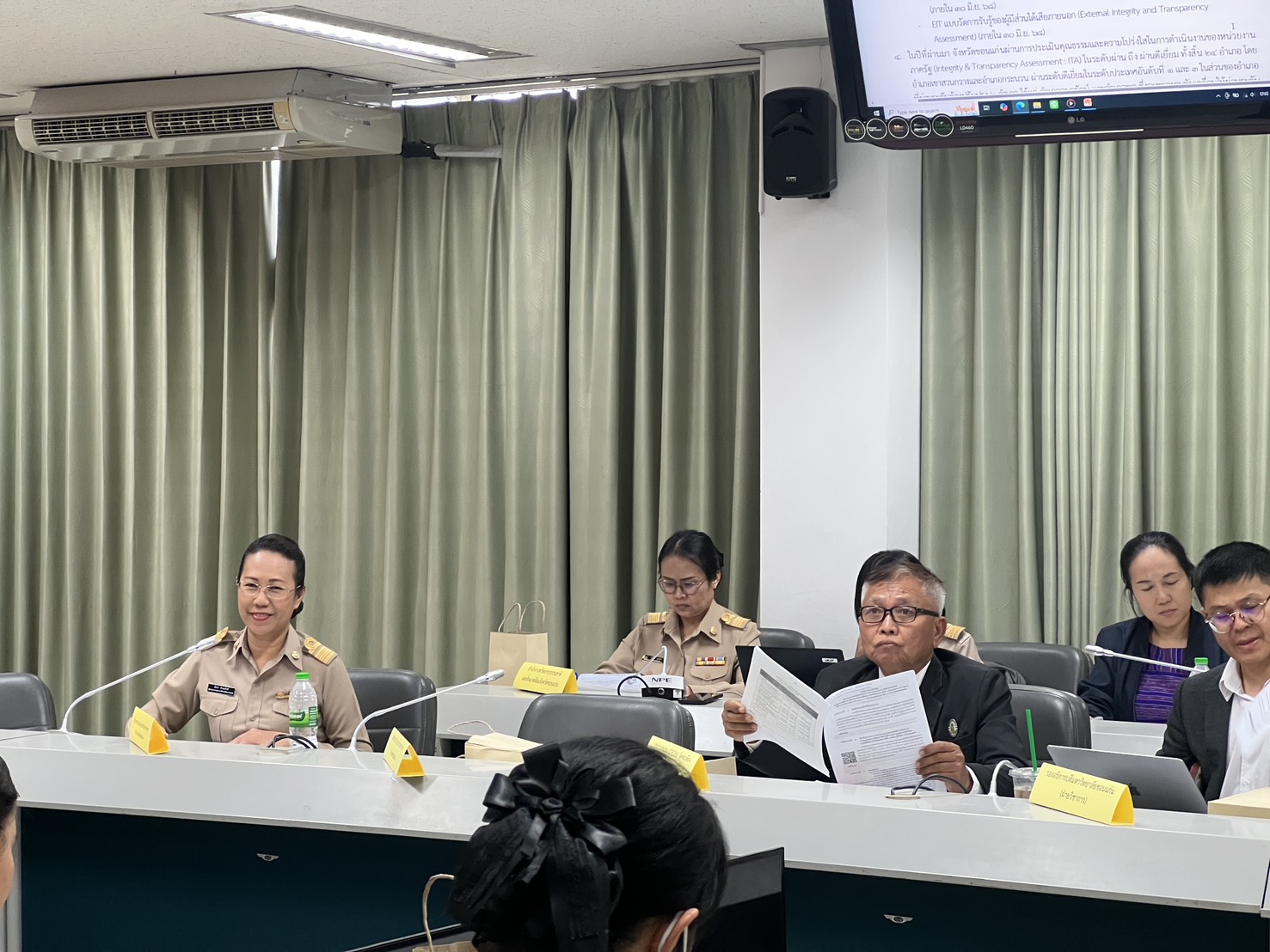 พช.ขอนแก่น ร่วมประชุมผลักดันประเด็นการต่อต้านการทุจริตและประพฤติมิชอบ จังหวัดขอนแก่น ครั้งที่ 2/2568