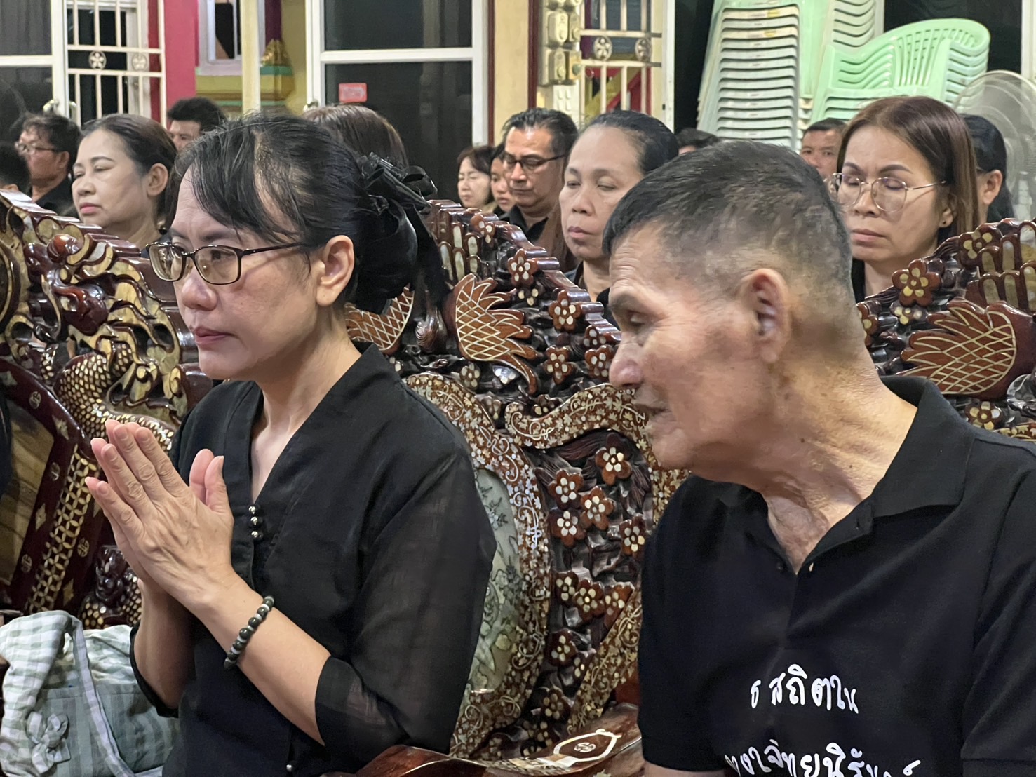 พช.ขอนแก่น : ร่วมเป็นเจ้าภาพฟังสวดพระอภิธรรม คุณแม่สมจิตร สุนทรพิทักษ์ ของนางสาวกนกอร สุนทรพิทักษ์ นักวิชาการพัฒนาชุมชนอำเภอบ้านฝาง