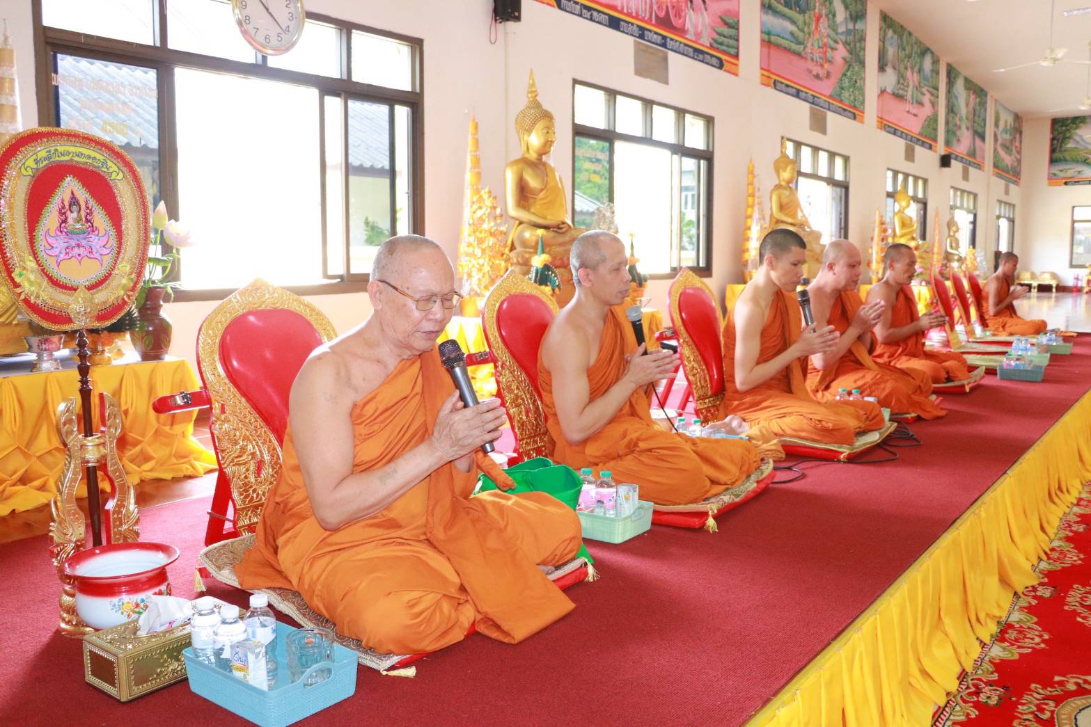 พช.ขอนแก่น : เข้าร่วมโครงการเข้าวัดปฎิบัติธรรมสวนะ ศรัทธาอิ่มบุญ อุดหนุนชุมชน จังหวัดขอนแก่น ประจำปีงบประมาณ พ.ศ. 2568
