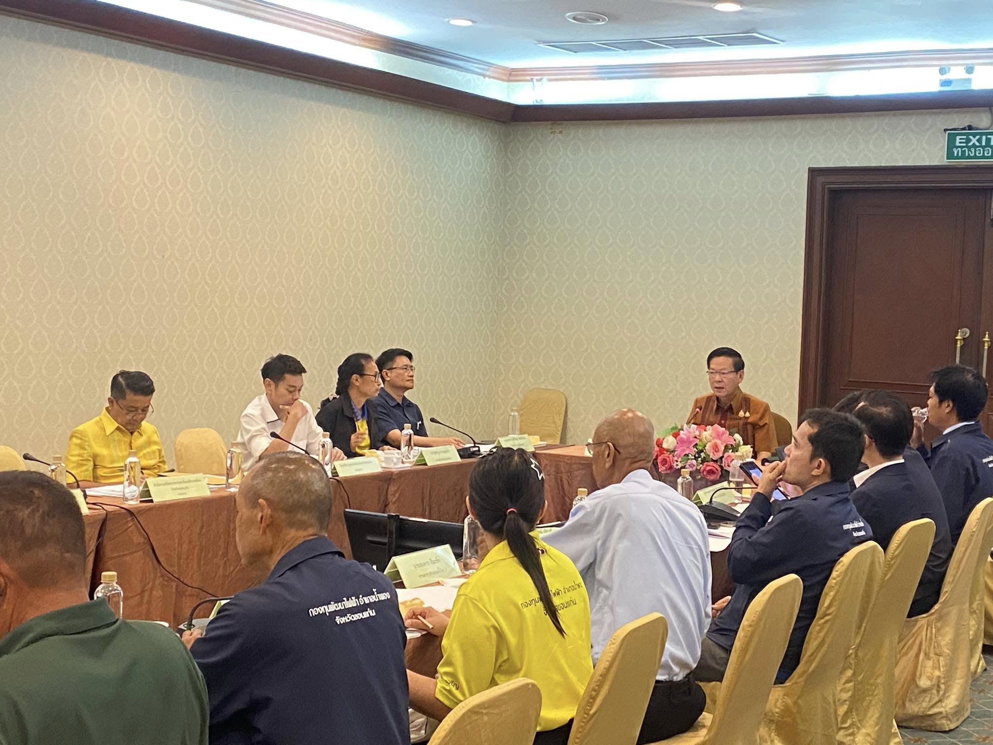 พช.ขอนแก่น : เข้าร่วมประชุมคณะกรรมการพัฒนาชุมชนในพื้นที่รอบโรงไฟฟ้า กองทุนพัฒนาไฟฟ้าอำเภอน้ำพอง จังหวัดขอนแก่น (คพรฟ) ครั้งที่ 3/2568