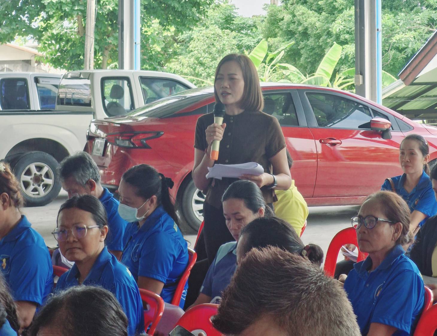 พช.ขอนแก่น : ร่วมประชุมระดมความคิดเห็นโครงการวิจัย เรื่อง การศึกษาโซ่อุปทานและการบริหารจัดการมะม่วงน้ำดอกไม้เพื่อการส่งออก ครั้งที่ 1