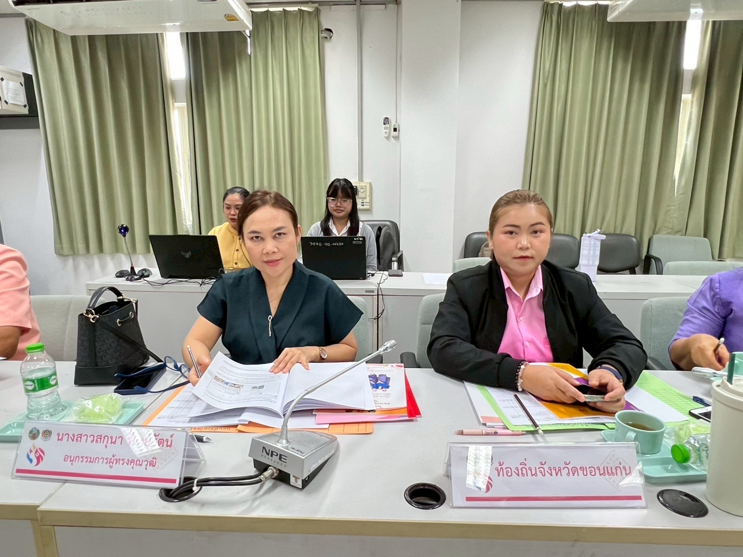 พช.ขอนแก่น : ดำเนินโครงการเชิดชูเกียรติคนกองทุนพัฒนาบทบาทสตรี ประจำปี 2568 กิจกรรมที่ 1 การคัดเลือกคนกองทุนพัฒนาบทบาทสตรีดีเด่น ระดับจังหวัด ผ่านระบบการประชุมทางไกล Cisco WebEx (วันที่2 ประเภท คณะทำงานขับเคลื่อนฯ)