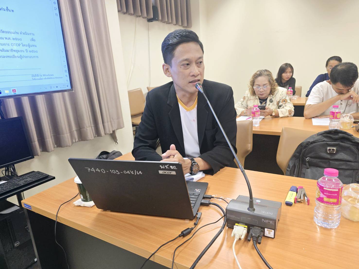 พช.ขอนแก่น : จัดประชุมเครือข่ายกลุ่มอาชีพ และผู้ผลิต ผู้ประกอบการหนึ่งตำบล หนึ่งผลิตภัณฑ์ จังหวัดขอนแก่น ครั้งที่ 1/2568 และคัดเลือก OTOP ร่วมงาน OTOP Midyear 2025