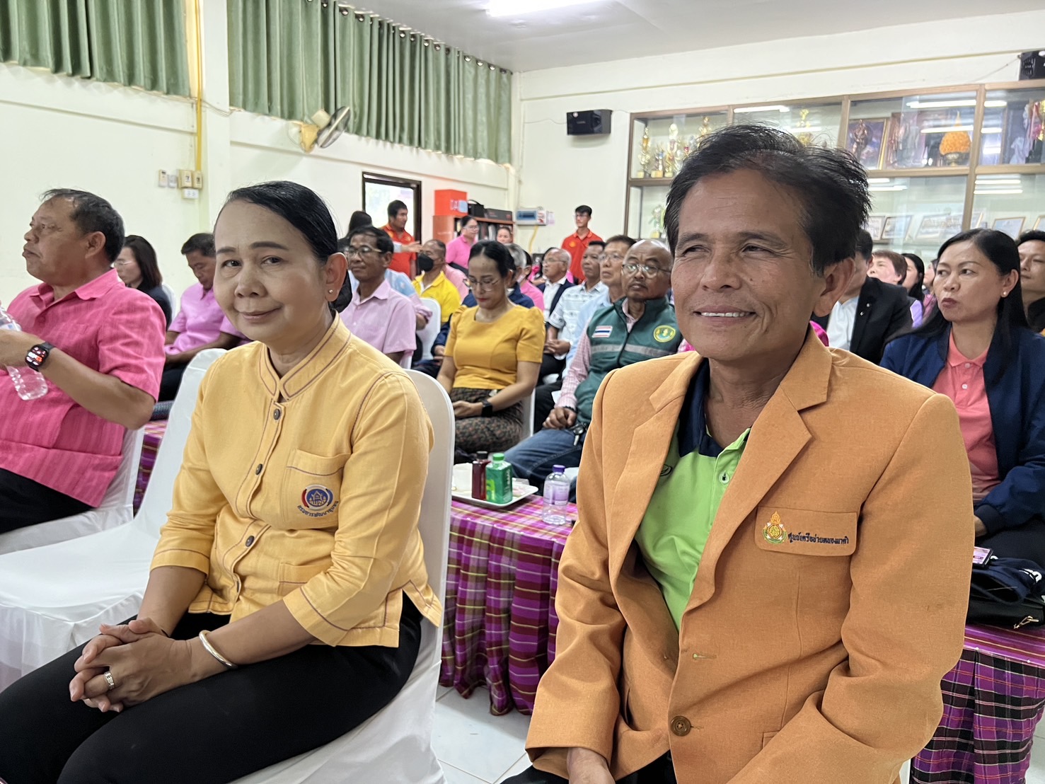 พช.ขอนแก่น : ร่วมต้อนรับคณะกรรมการคัดเลือกเกษตรกรบุคคลทางการเกษตร และสถาบันเกษตรกรดีเด่น ระดับเขต ประจำปี 2568 สาขาที่ปรึกษากลุ่มยุวเกษตรกร และกลุ่มยุวเกษตรกร กลุ่มยุวเกษตรกรโรงเรียบบ้านขนวน อำเภอหนองนาคำ จังหวัดขอนแก่น