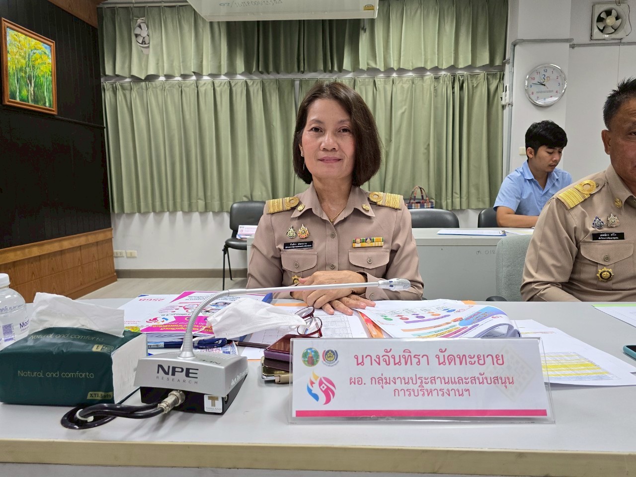 พช.ขอนแก่น : ดำเนินโครงการเชิดชูเกียรติคนกองทุนพัฒนาบทบาทสตรี ประจำปี 2568 กิจกรรมที่ 1 การคัดเลือกคนกองทุนพัฒนาบทบาทสตรีดีเด่น ระดับจังหวัด (วันที่1 ประเภท สำนักงานเลขานุการฯ)