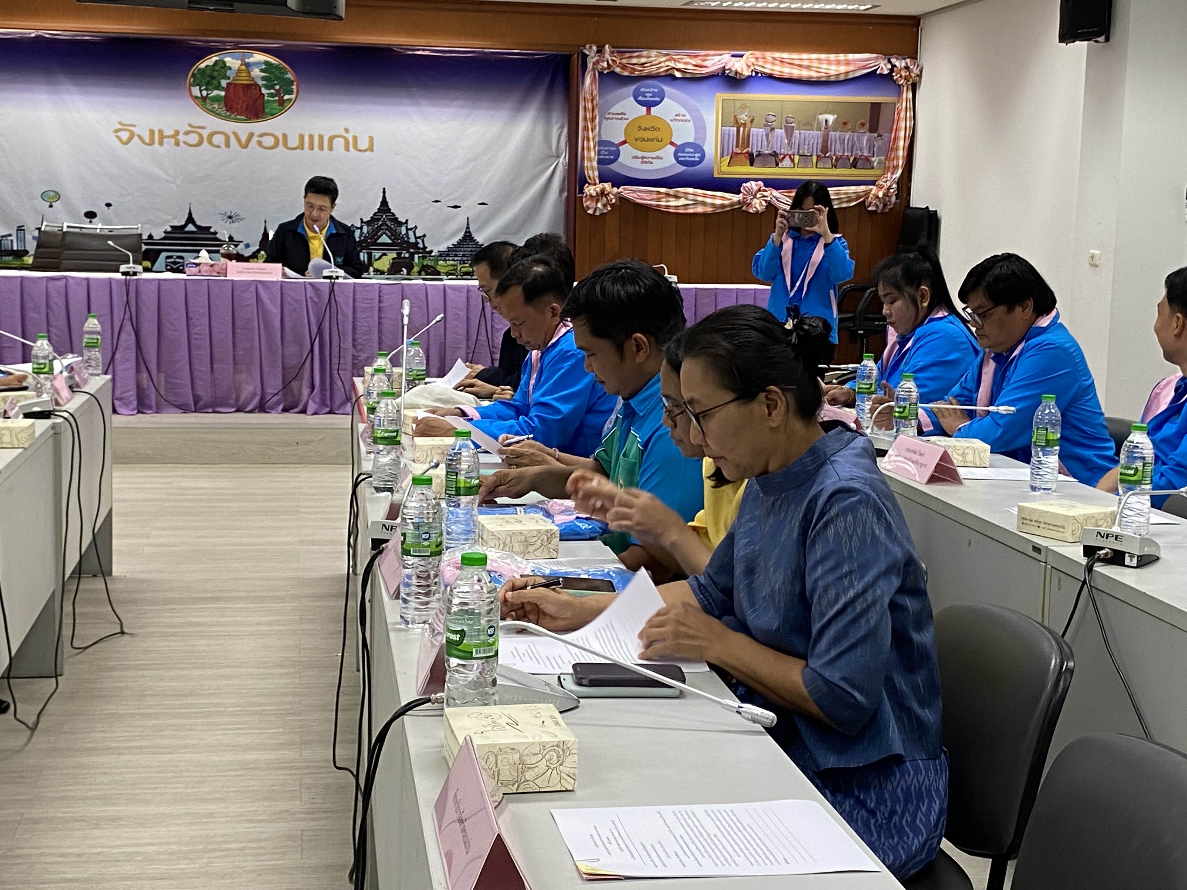 พช.ขอนแก่น : ร่วมประชุมโครงการสำมะโนประชากรและเคหะ ครั้งที่ 1/2568