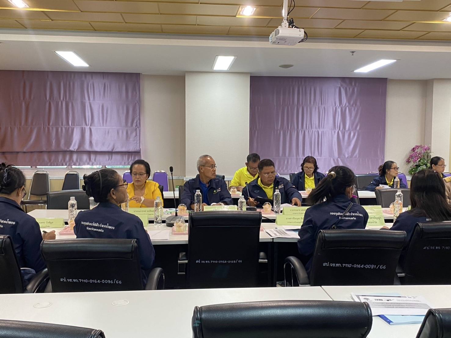 พช.ขอนแก่น : ร่วมประชุมคณะกรรมการพัฒนาชุมชนในพื้นที่รอบโรงไฟฟ้า (คพรฟ.) กองทุนพัฒนาไฟฟ้าอำเภอน้ำพอง จังหวัดขอนแก่น ครั้งที่ 4/2568