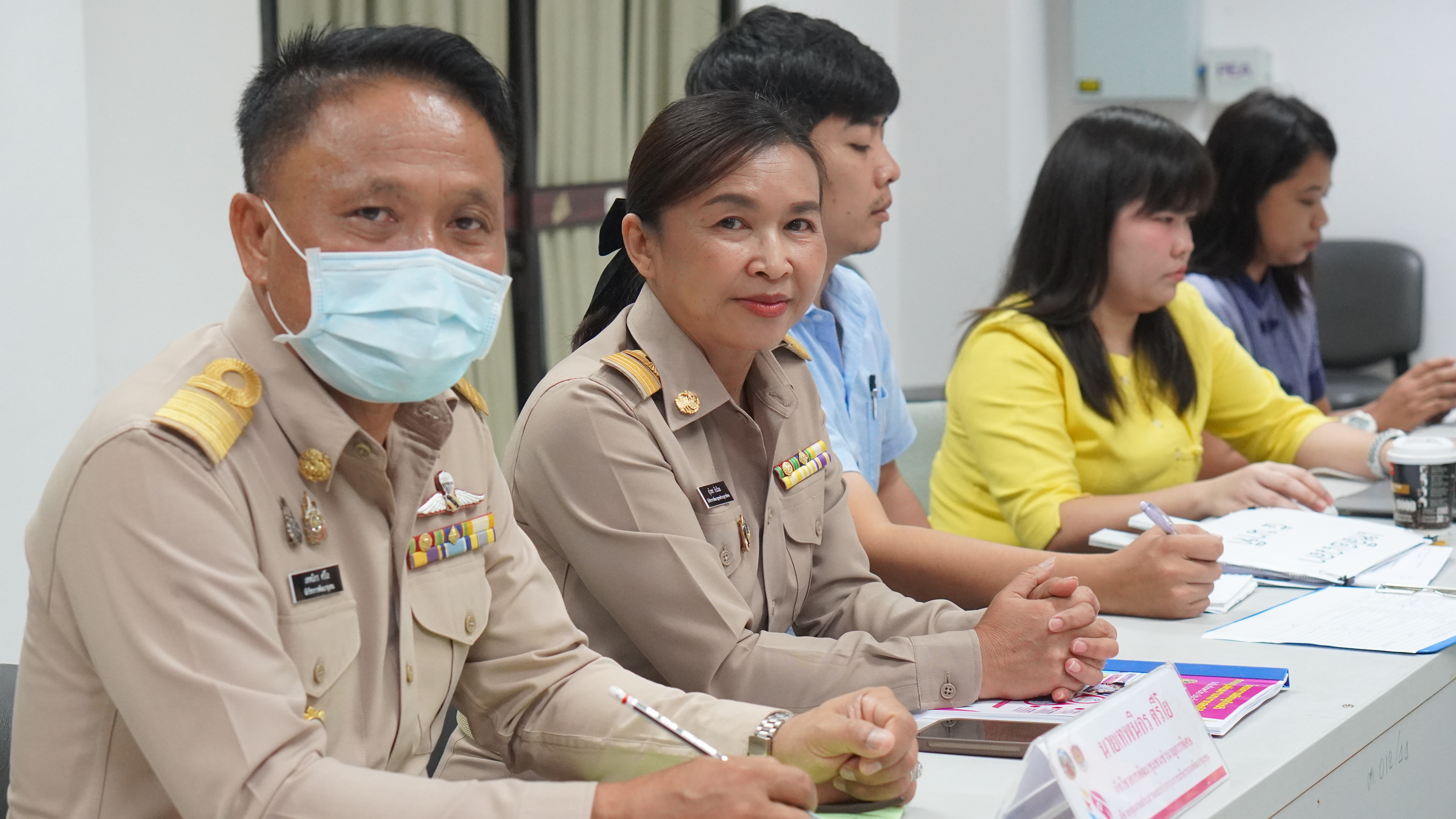 พช.ขอนแก่น : ดำเนินโครงการเชิดชูเกียรติคนกองทุนพัฒนาบทบาทสตรี ประจำปี 2568 กิจกรรมที่ 1 การคัดเลือกคนกองทุนพัฒนาบทบาทสตรีดีเด่น ระดับจังหวัด (วันที่1 ประเภท สำนักงานเลขานุการฯ)
