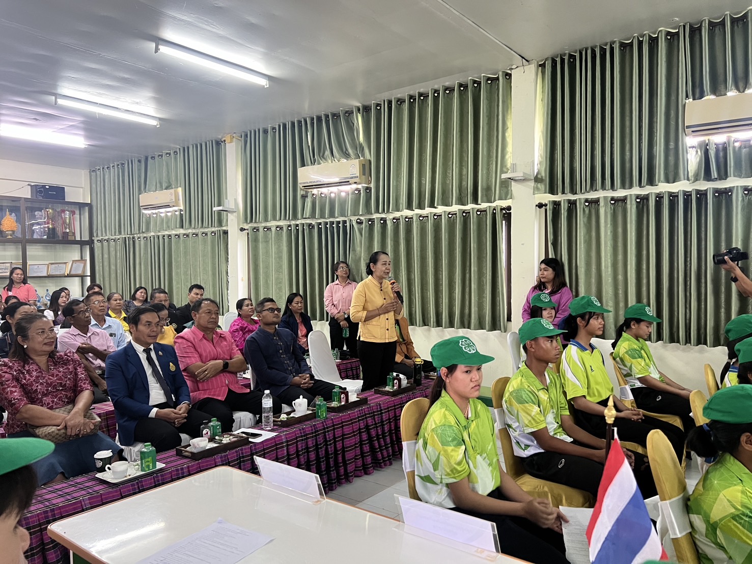 พช.ขอนแก่น : ร่วมต้อนรับคณะกรรมการคัดเลือกเกษตรกรบุคคลทางการเกษตร และสถาบันเกษตรกรดีเด่น ระดับเขต ประจำปี 2568 สาขาที่ปรึกษากลุ่มยุวเกษตรกร และกลุ่มยุวเกษตรกร กลุ่มยุวเกษตรกรโรงเรียบบ้านขนวน อำเภอหนองนาคำ จังหวัดขอนแก่น