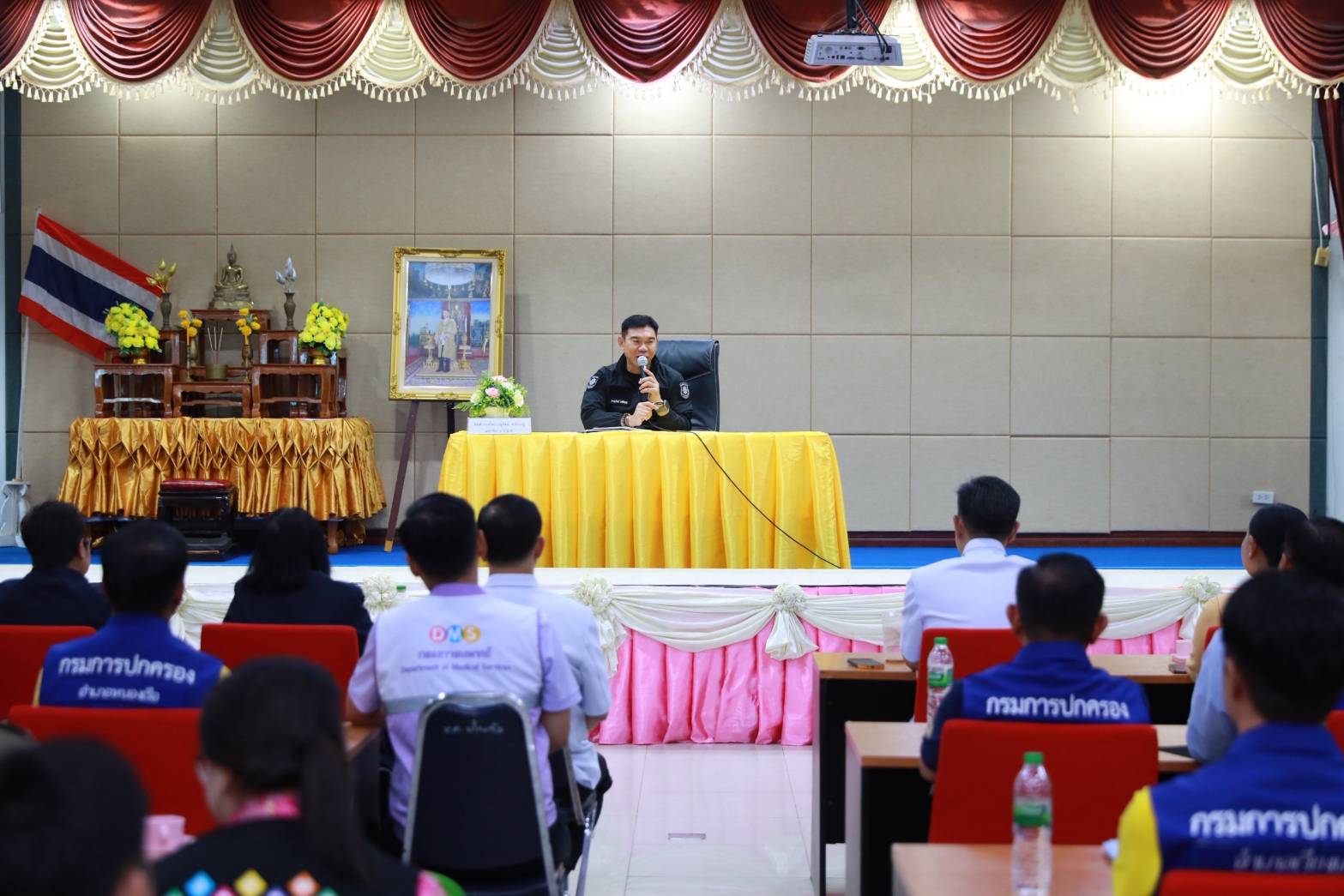 พช.ขอนแก่น ร่วมลงพื้นที่ตรวจเยี่ยม ศูนย์พักคอยผู้ผ่านการบำบัดยาเสพติด อำเภอเมืองขอนแก่น