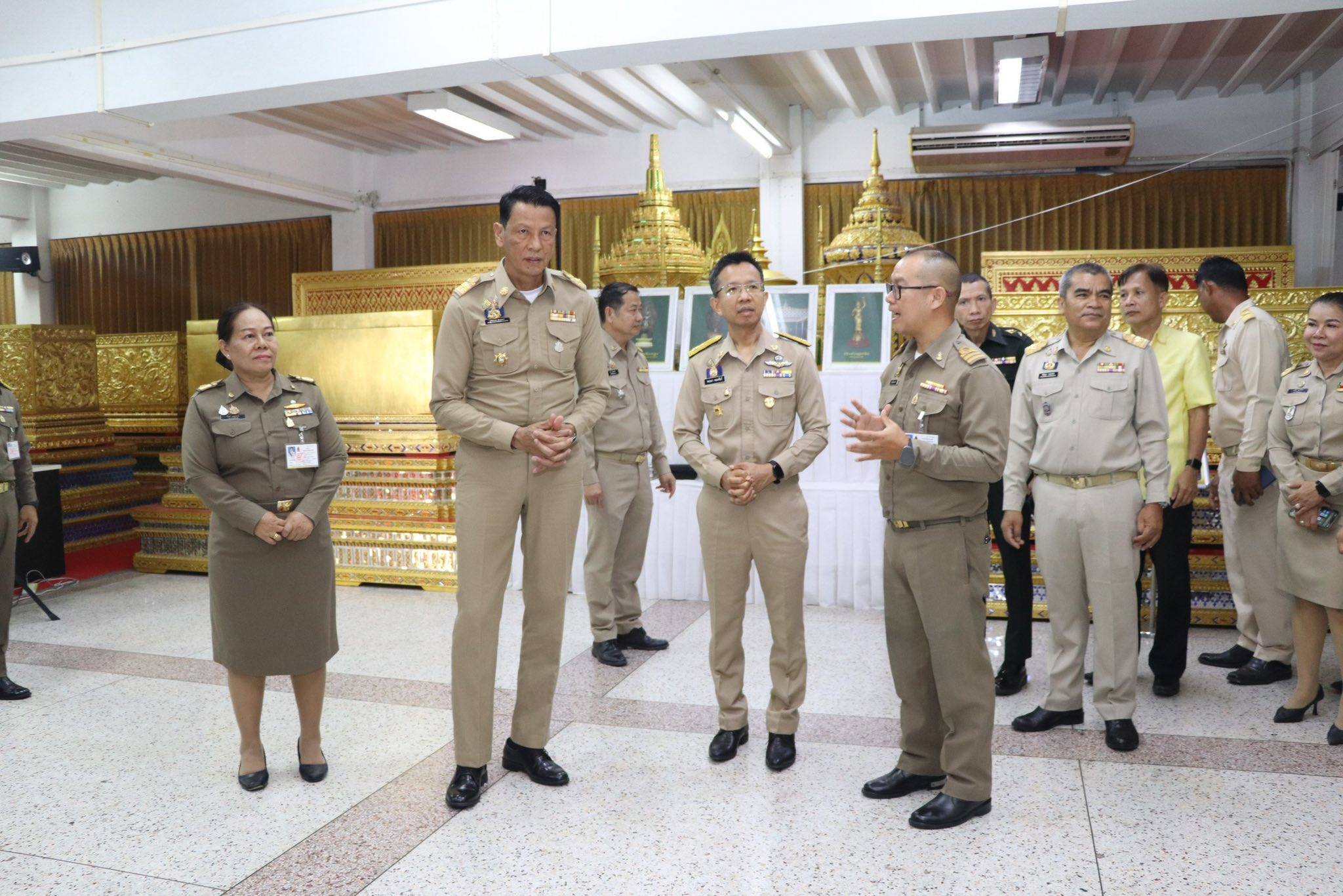 จังหวัดขอนแก่น : จัดพิธีบวงสรวงสิ่งศักดิ์สิทธิ์ในพิธีการศพที่ได้รับพระราชทาน