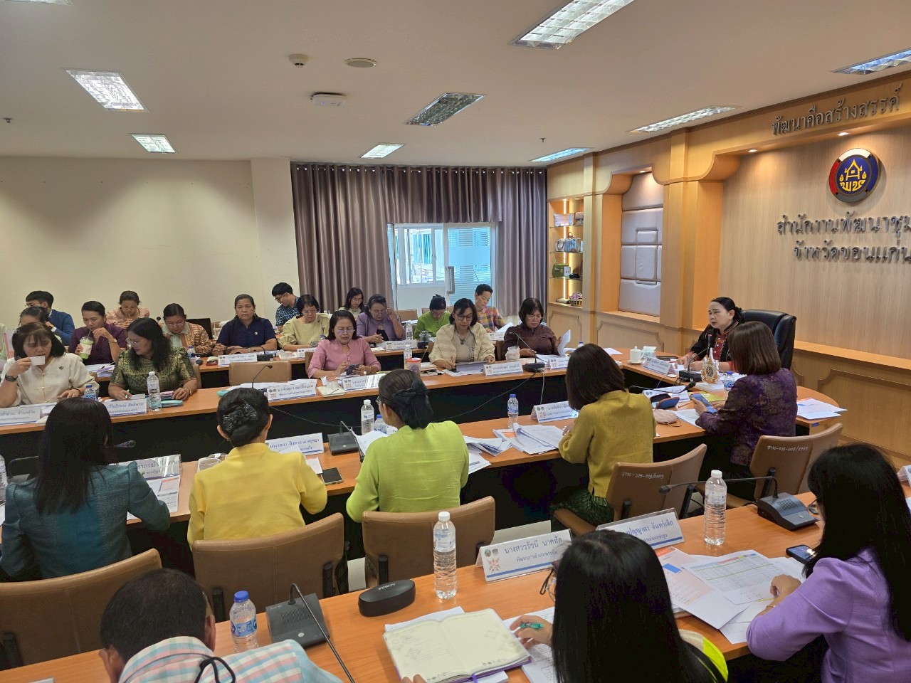 พช.ขอนแก่น : ประชุมผู้บริหารและนักวิชาการพัฒนาชุมชนจังหวัดขอนแก่น ครั้งที่ 5/2568