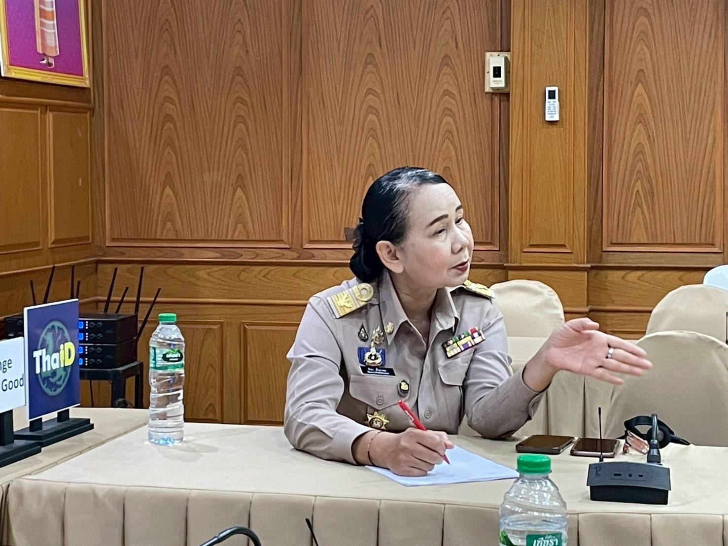 พช.ขอนแก่น : ลงพื้นที่ตรวจสอบและทบทวนฐานข้อมูลกลุ่มออมทรัพย์เพื่อการผลิตและกิจกรรมของกลุ่มออมทรัพย์เพื่อการผลิต
