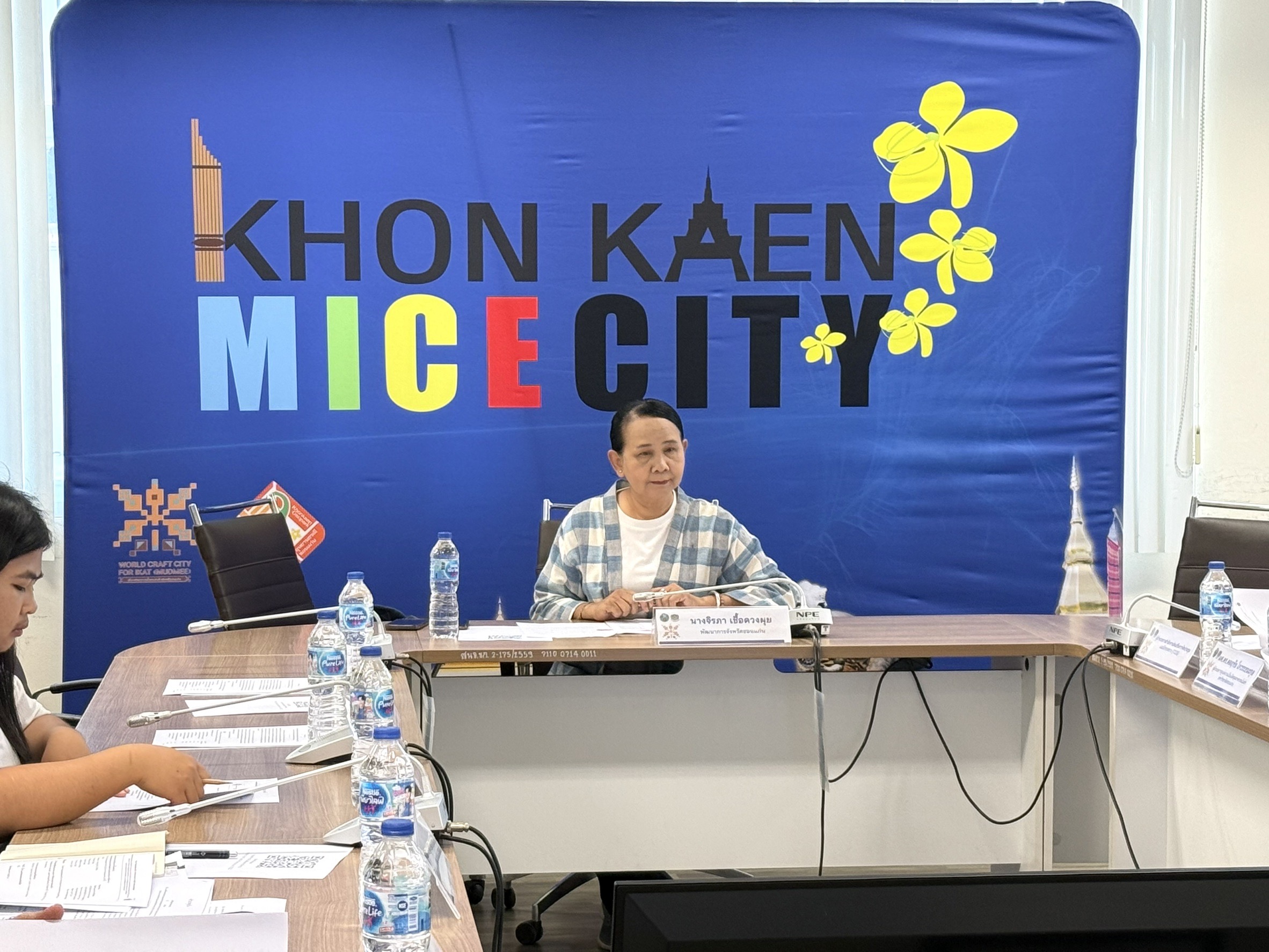 พช.ขอนแก่น : การประชุมหารือแนวทางการเตรียมการจัดงาน World Ikat Textile Symposium 2025 ครั้งที่ 2/2568