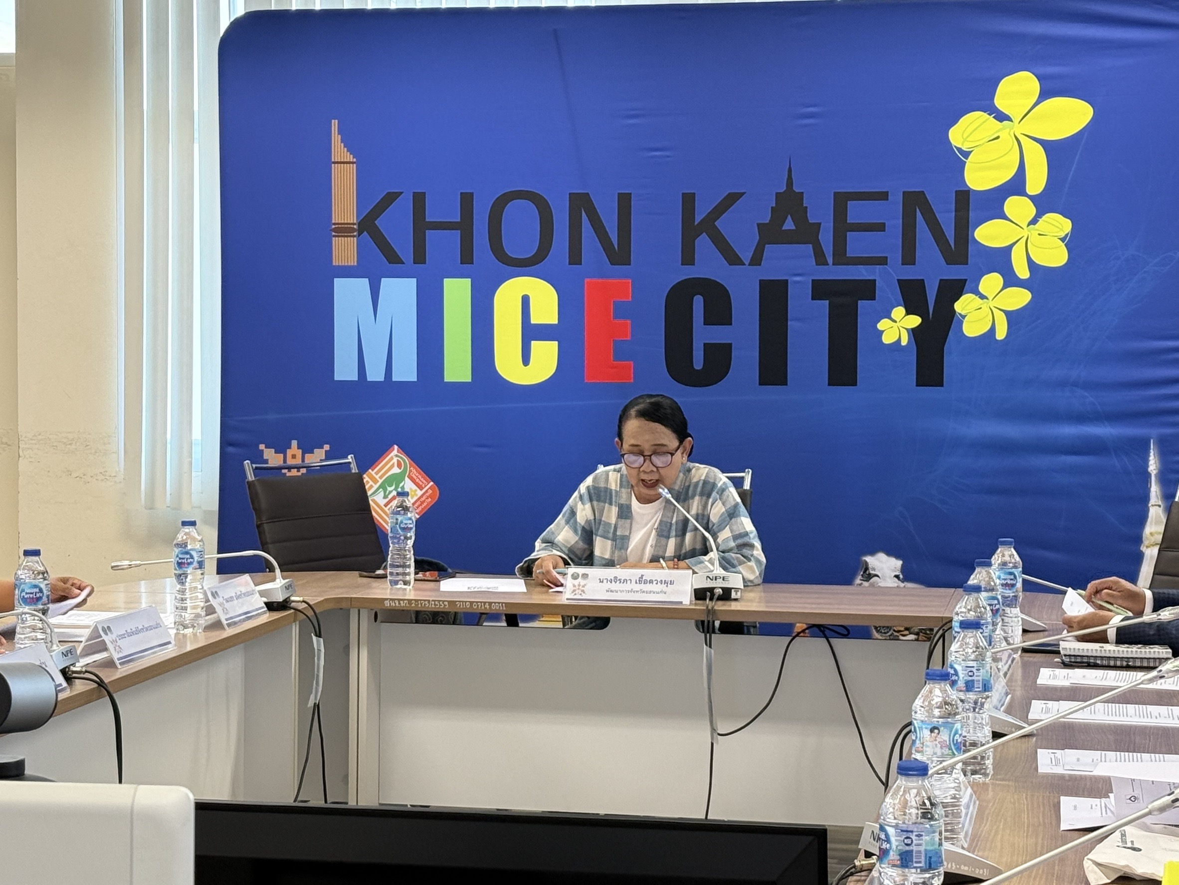 พช.ขอนแก่น : การประชุมหารือแนวทางการเตรียมการจัดงาน World Ikat Textile Symposium 2025 ครั้งที่ 2/2568