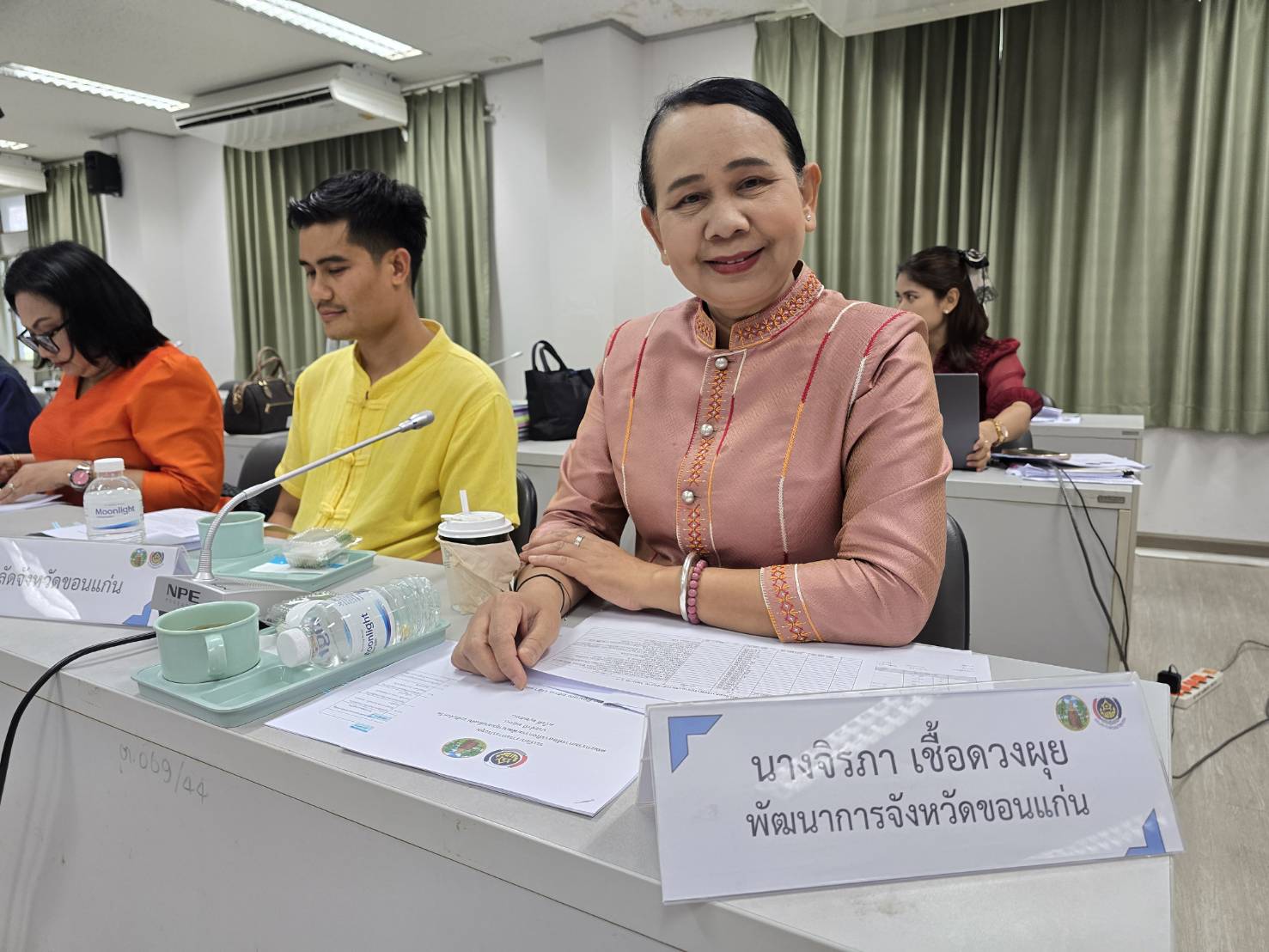 พช.ขอนแก่น : ประชุมคณะกรรมการคัดสรรกิจกรรมพัฒนาชุมชนดีเด่น ระดับจังหวัด ประจำปี 2568