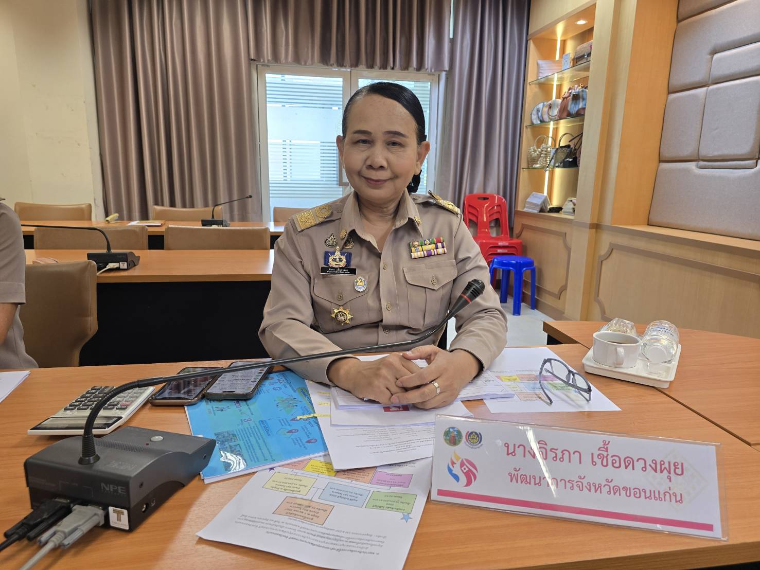 จังหวัดขอนแก่น : ประชุมคณะอนุกรรมการบริหารกองทุนพัฒนาบทบาทสตรีจังหวัด (อกส.จ.) จังหวัดขอนแก่น ครั้งที่ 6/2568