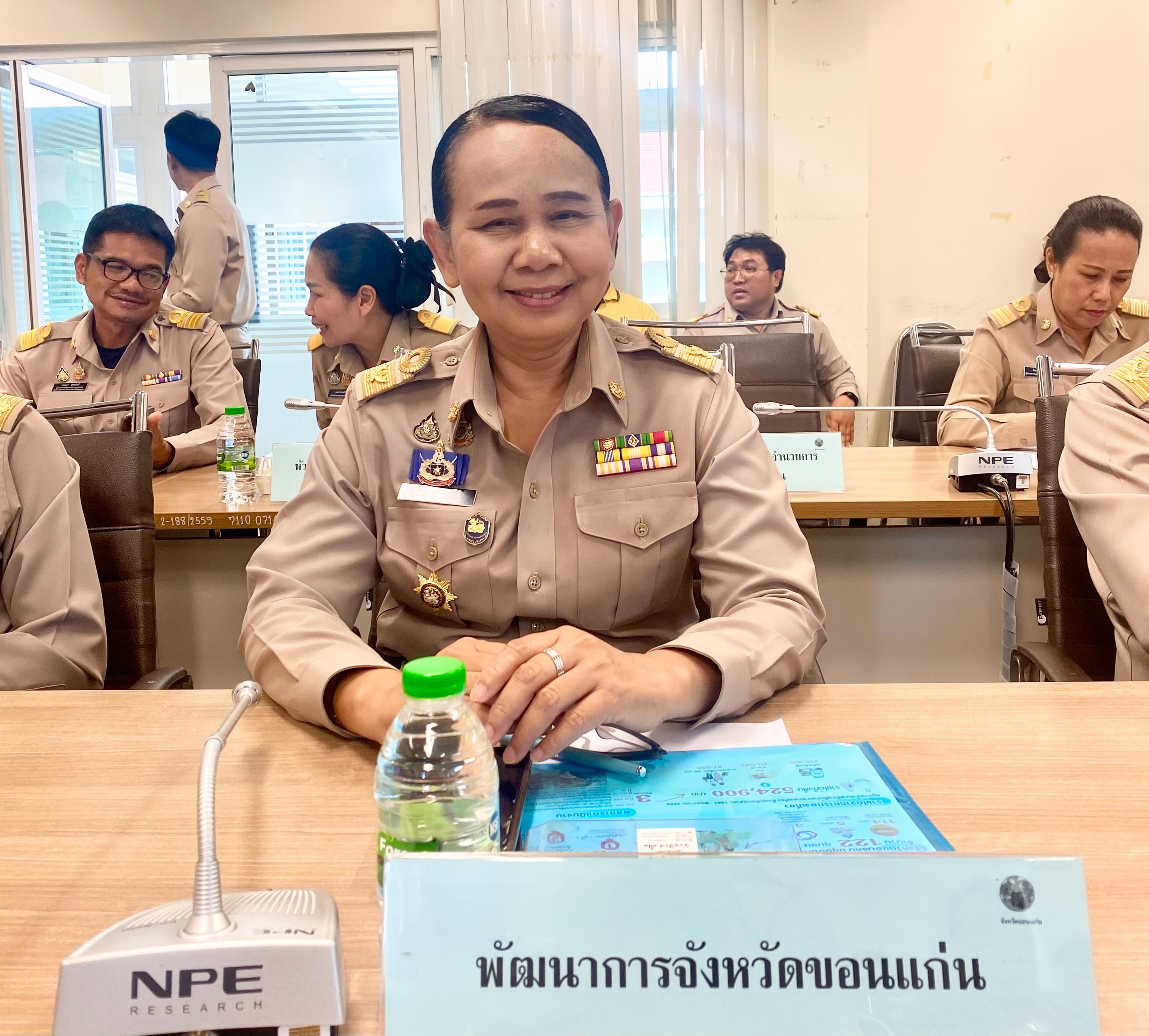 พช.ขอนแก่น : ร่วมประชุมขับเคลื่อนนโยบายของรัฐบาลและภารกิจสำคัญของกระทรวงมหาดไทย “สานงานต่อ ก่องานใหม่”
