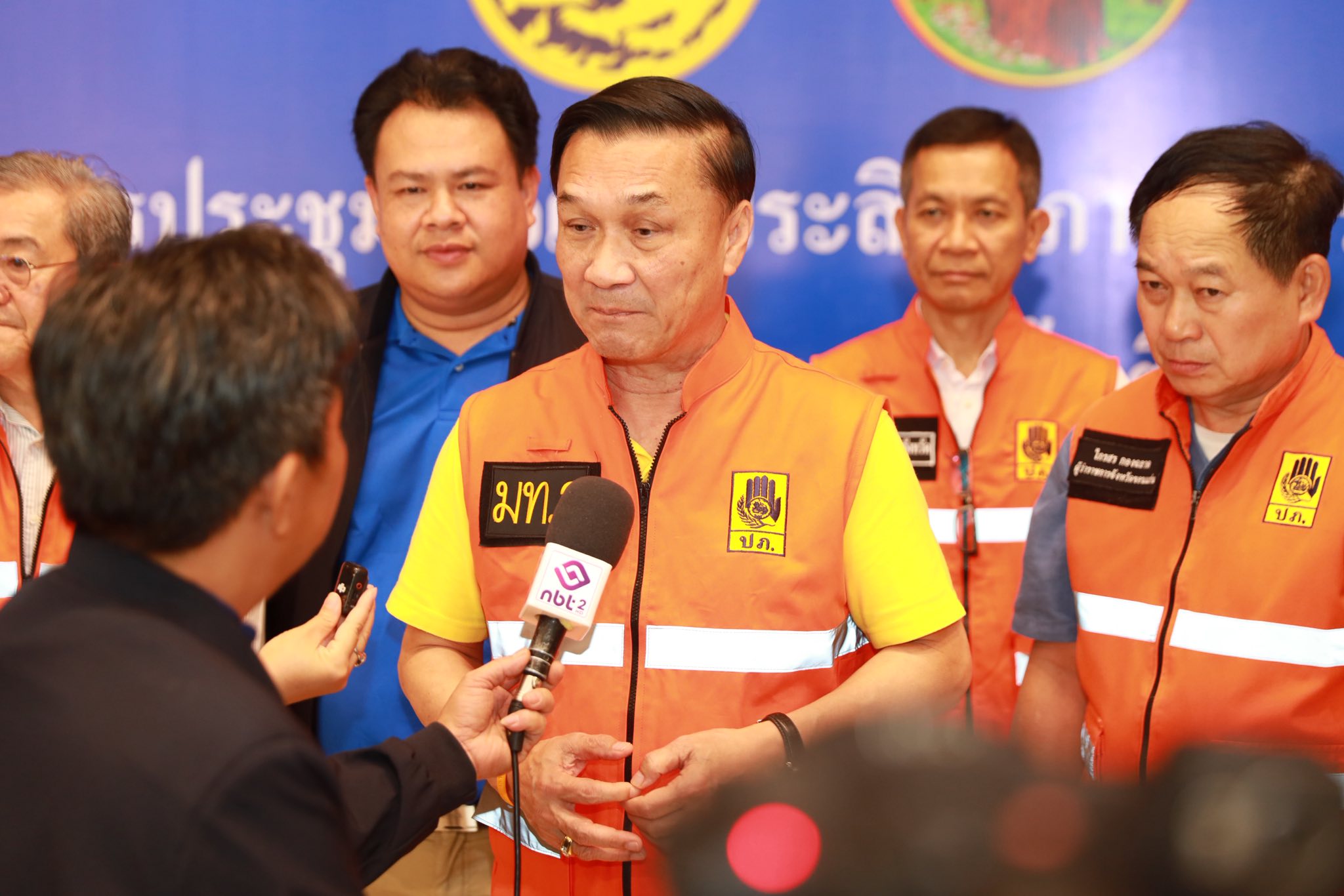 พช.ขอนแก่น : ร่วมต้อบรับ รมช.มหาดไทย ประชุมเพิ่มประสิทธิภาพการเฝ้าระวังและแจ้งเตือนสาธารณภัยในพื้นที่จังหวัดขอนแก่น