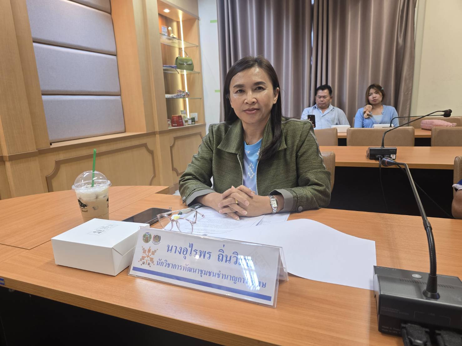 พช.ขอนแก่น : ประชุมคณะกรรมการเครือข่ายกลุ่มอาชีพ และผู้ผลิต ผู้ประกอบการหนึ่งตำบลหนึ่งผลิตภัณฑ์ จังหวัดขอนแก่น ครั้งที่ 1/2568