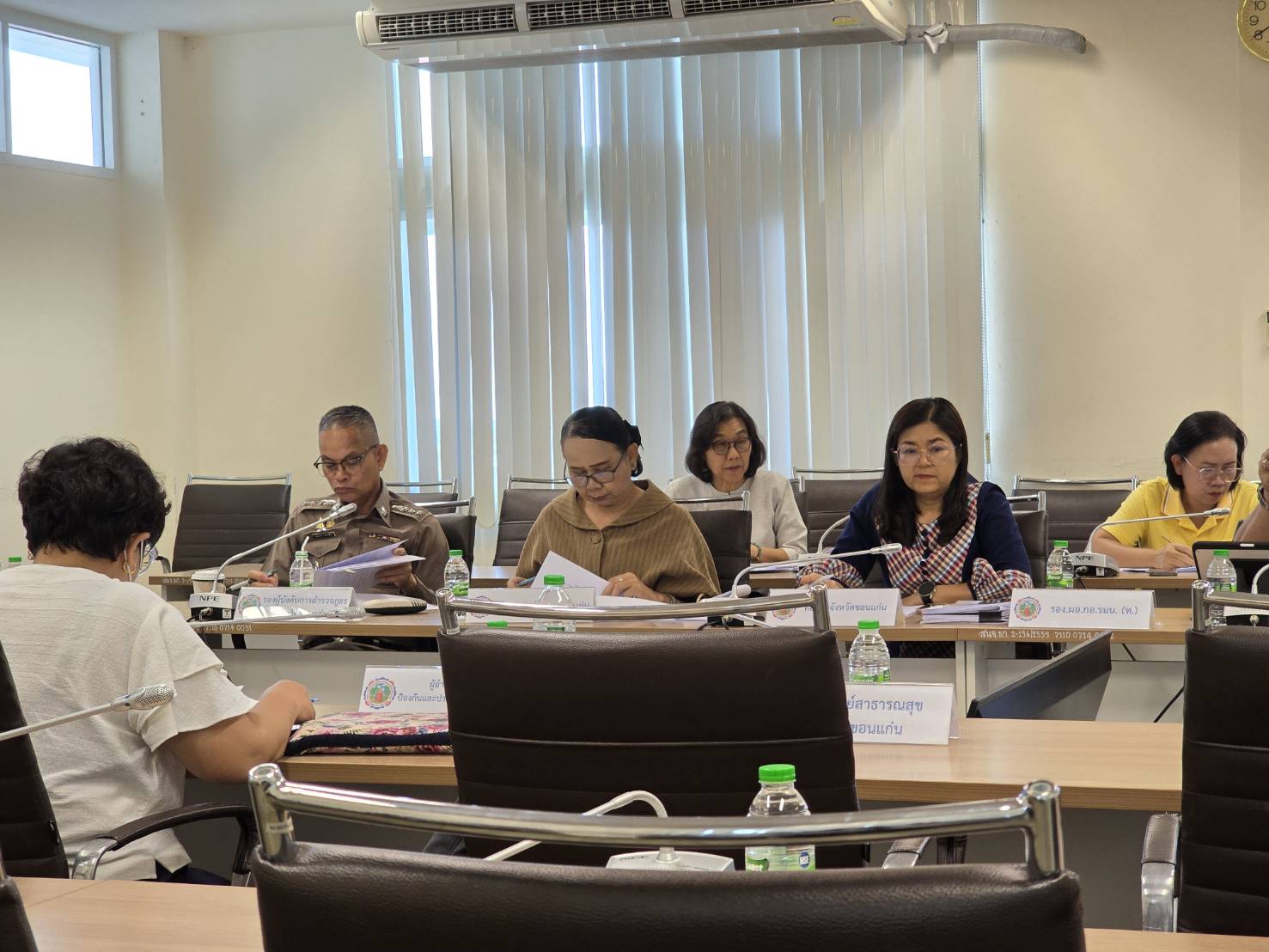 พช.ขอนแก่น : ร่วมประชุมชี้แจงแนวทางการดำเนินงานพัฒนาและฟื้นฟูหมู่บ้าน/ชุมชนกองทุนแม่ของแผ่นดิน ในระยะ 2 เดือน (1 มิ.ย. – 31 ก.ค. 68)