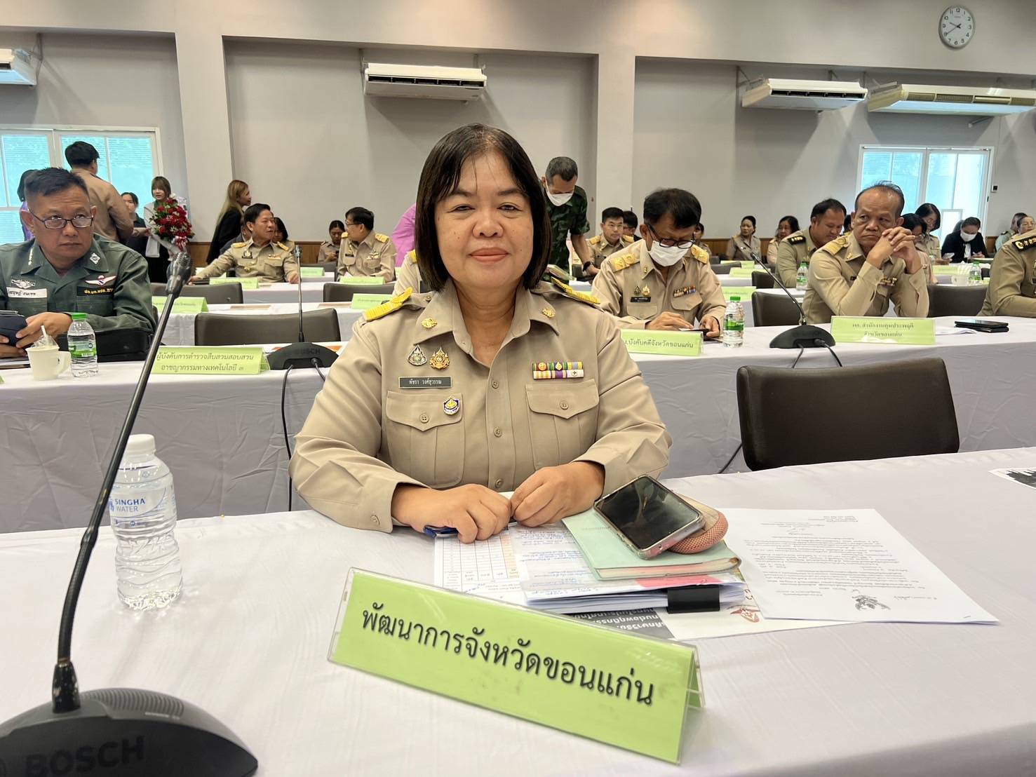 พช.ขอนแก่น : ร่วมประชุมกรมการจังหวัด หัวหน้าส่วนราชการ หัวหน้าหน่วยงานรัฐวิสาหกิจ จังหวัดขอนแก่น ครั้งที่ 6/2568