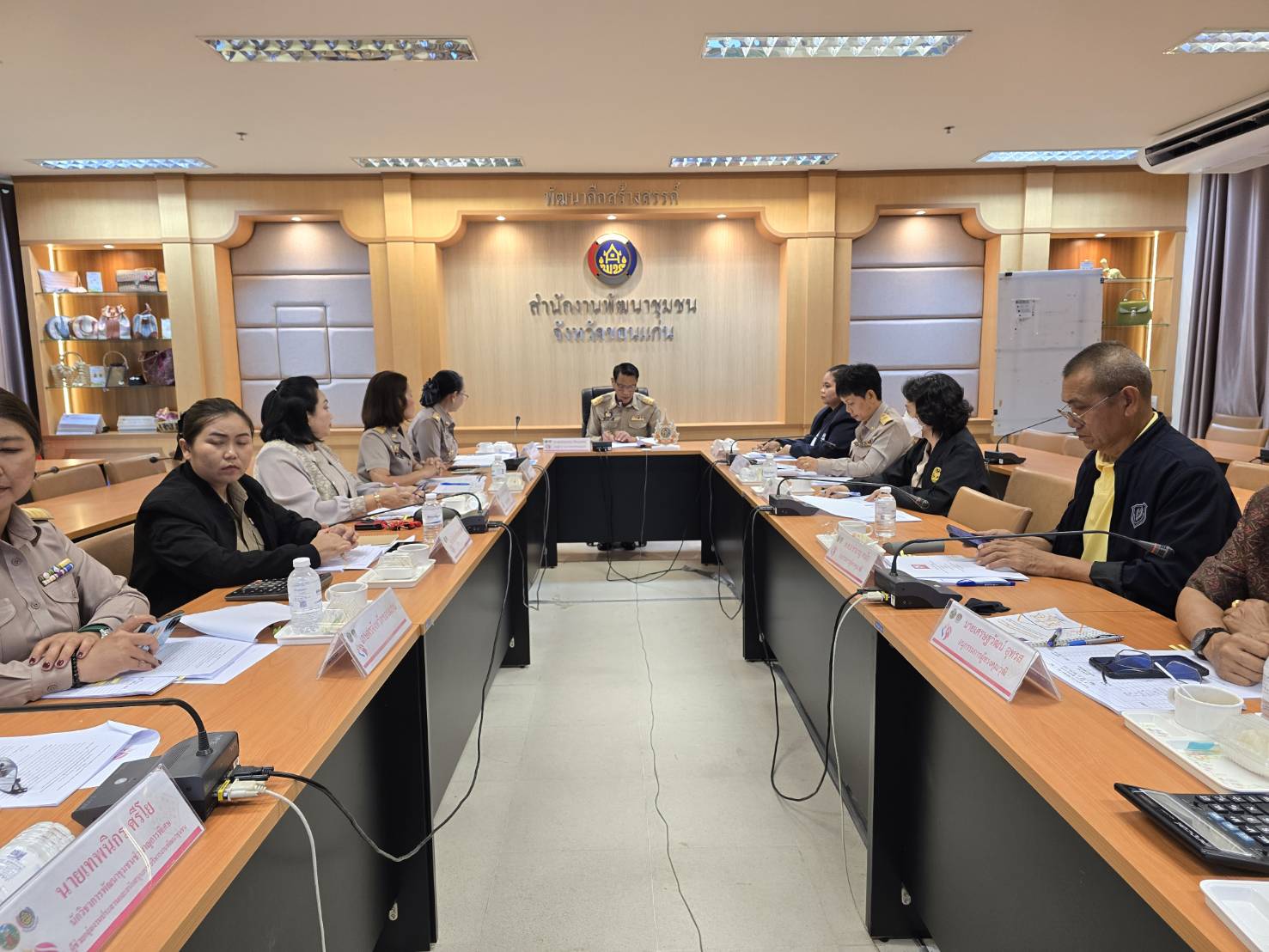 จังหวัดขอนแก่น : ประชุมคณะอนุกรรมการบริหารกองทุนพัฒนาบทบาทสตรีจังหวัด (อกส.จ.) จังหวัดขอนแก่น ครั้งที่ 6/2568