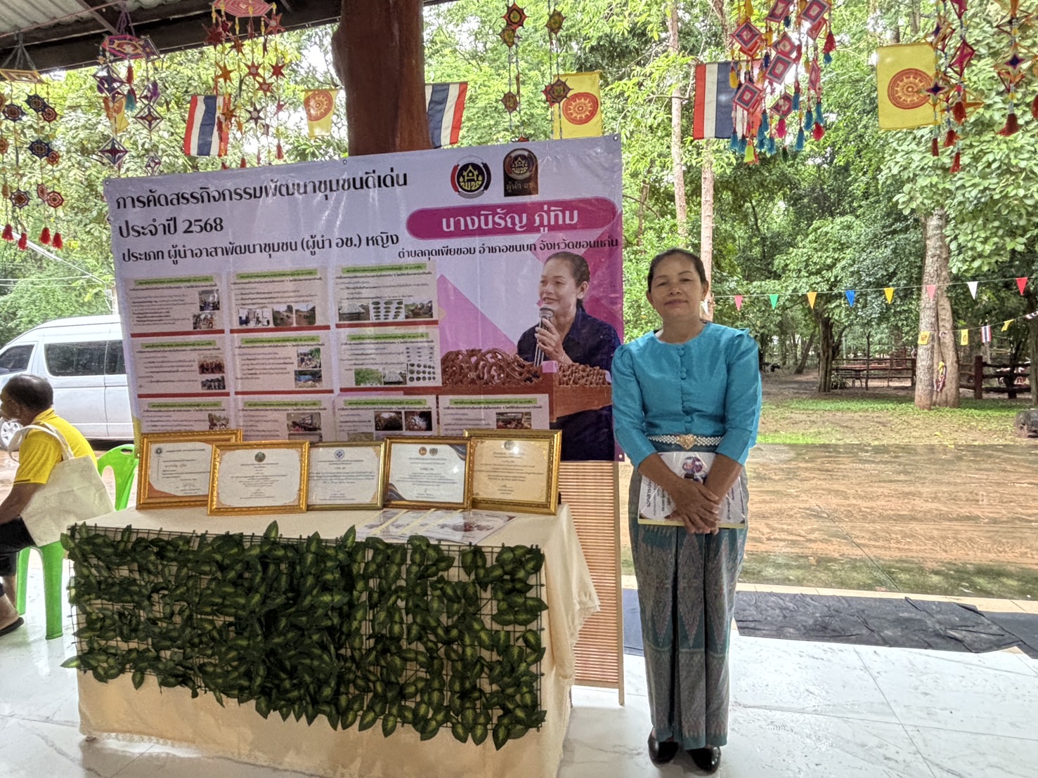 พช.ขอนแก่น : การคัดสรรกิจกรรมพัฒนาชุมชนดีเด่น ระดับจังหวัด ประจำปี 2568 (วันที่1)