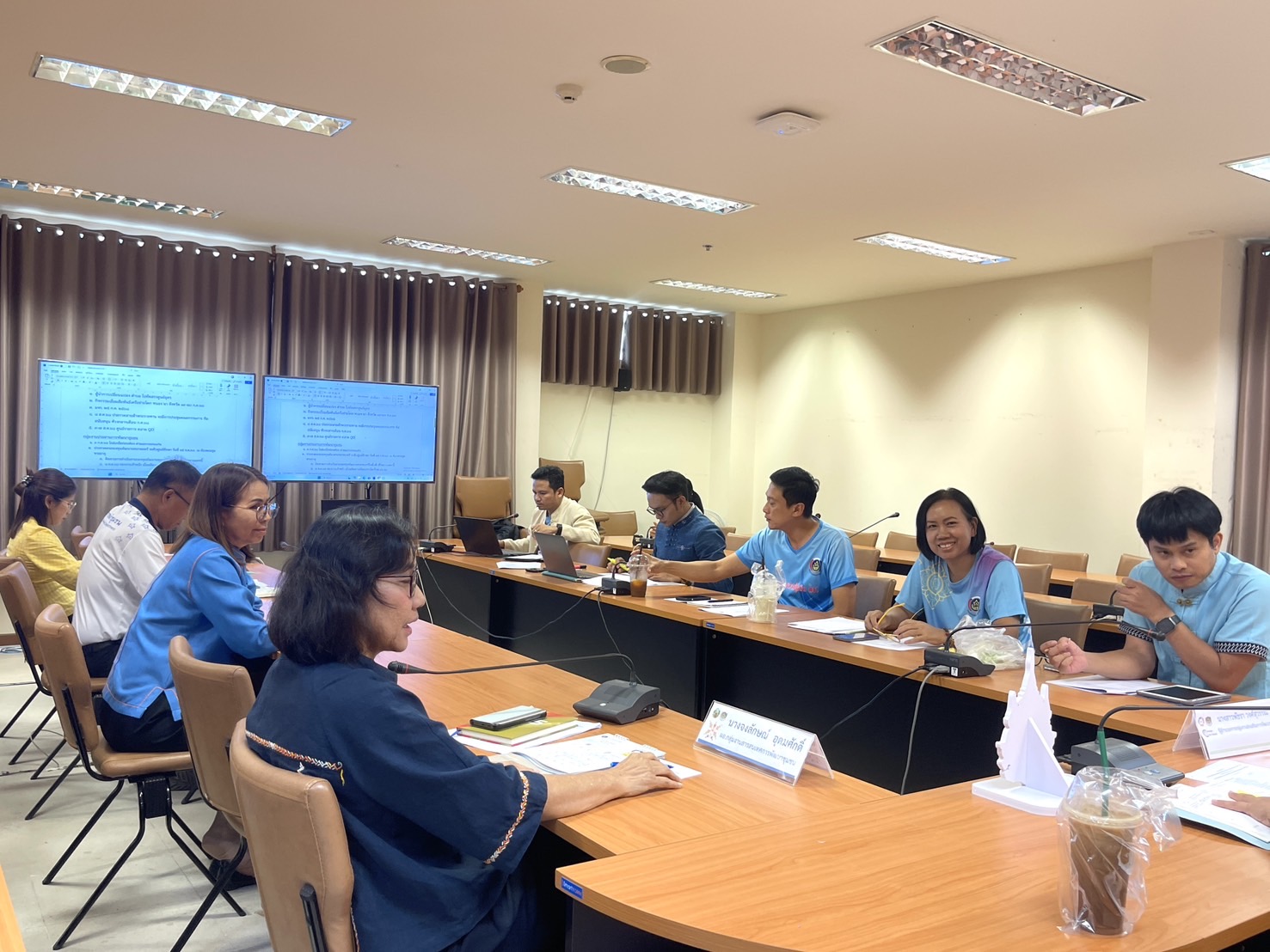 พช.ขอนแก่น : ประชุมประสานแผน สำนักงานพัฒนาชุมชนจังหวัดขอนแก่น ครั้งที่ 6/2568