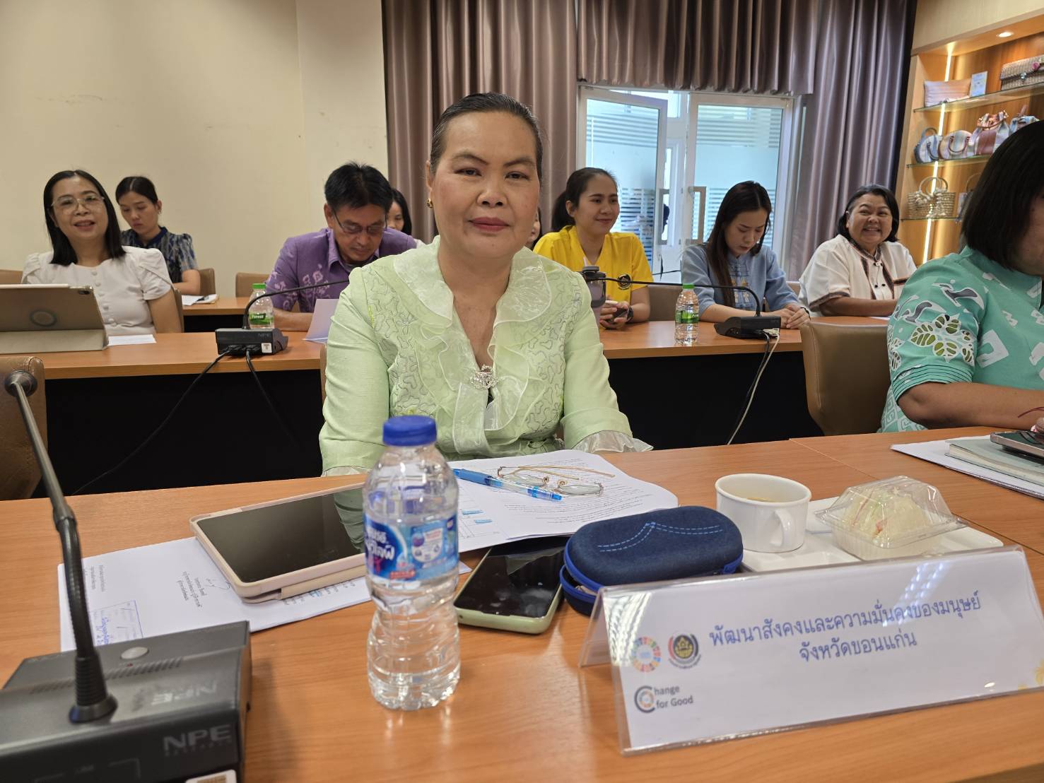 พช.ขอนแก่น : ประชุมคณะกรรมการรับรองมาตฐานการพัฒนาชุมชน (มชช.) จังหวัดขอนแก่น ประจำปี 2568
