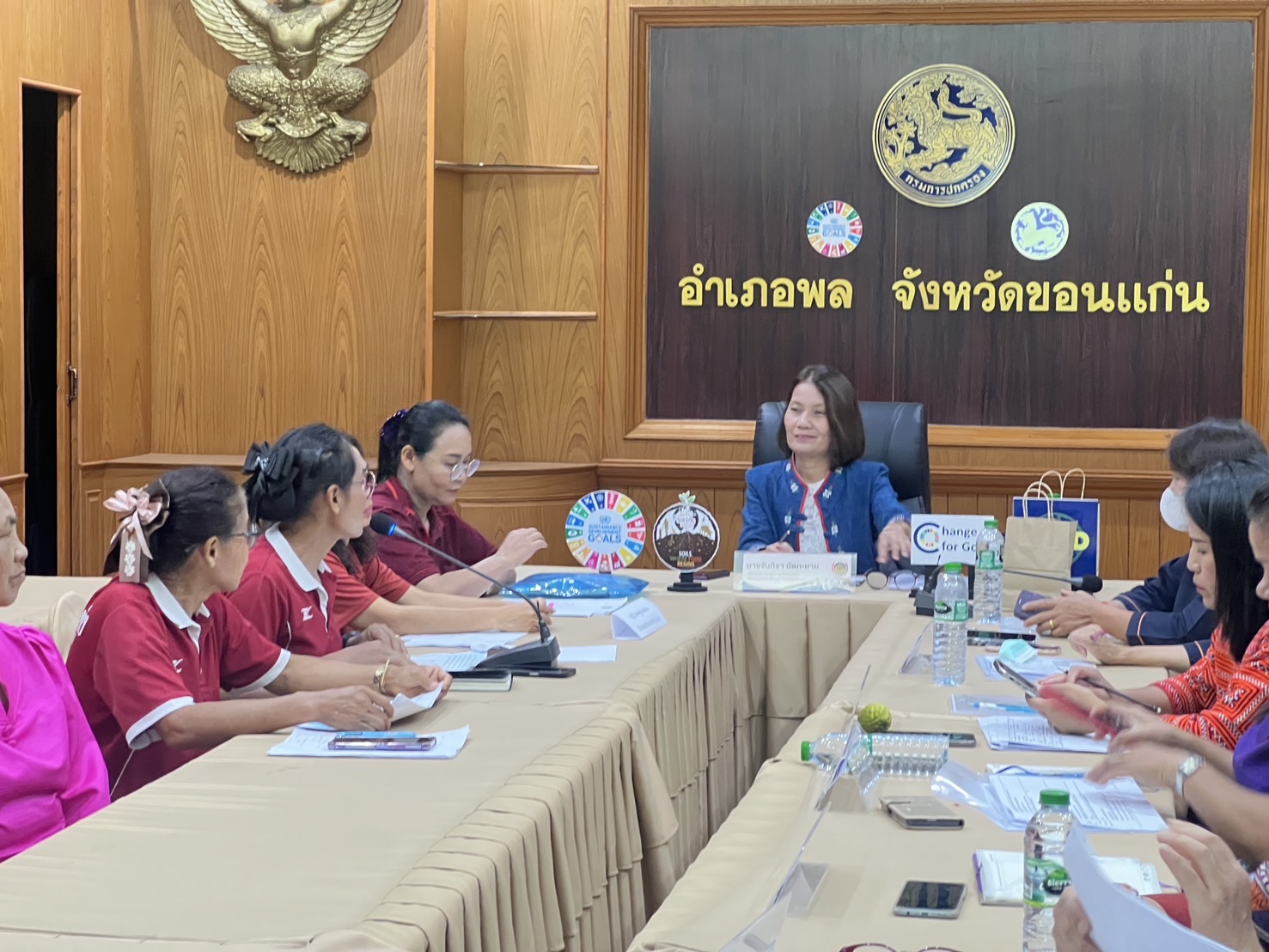 พช.ขอนแก่น : การพิจารณาคัดสรรกิจกรรมพัฒนาชุมชนดีเด่น ระดับอำเภอ ประจำปี 2568 และการประกวดยกระดับแปลง โคก หนอง นา เป้าหมาย IPA (กลุ่มโซนอำเภอที่ 4)