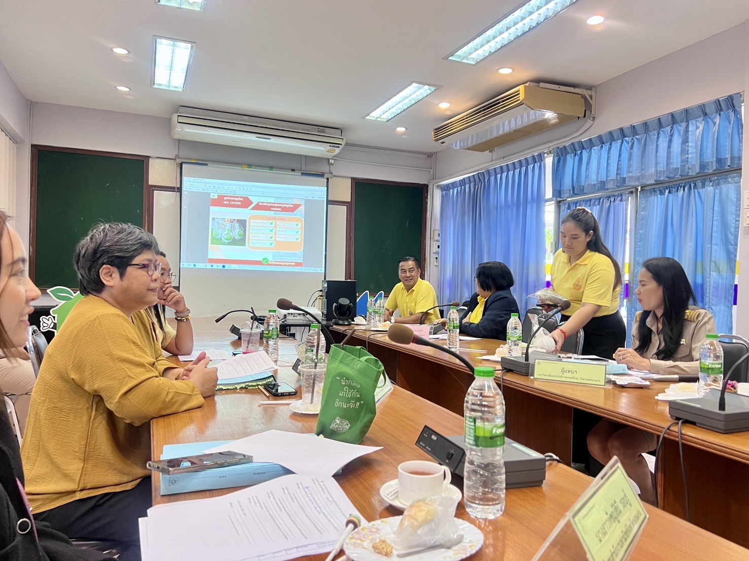 พช.ขอนแก่น : เข้าร่วมประชุมคณะกรรมการรับรองมาตรฐานผลิตภัณฑ์ชุมชนจังหวัดขอนแก่น ครั้งที่ ขก 27-2/2568