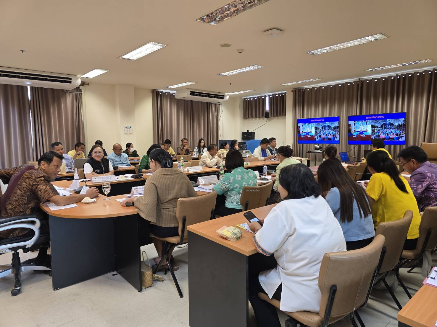 พช.ขอนแก่น : ประชุมคณะกรรมการรับรองมาตฐานการพัฒนาชุมชน (มชช.) จังหวัดขอนแก่น ประจำปี 2568