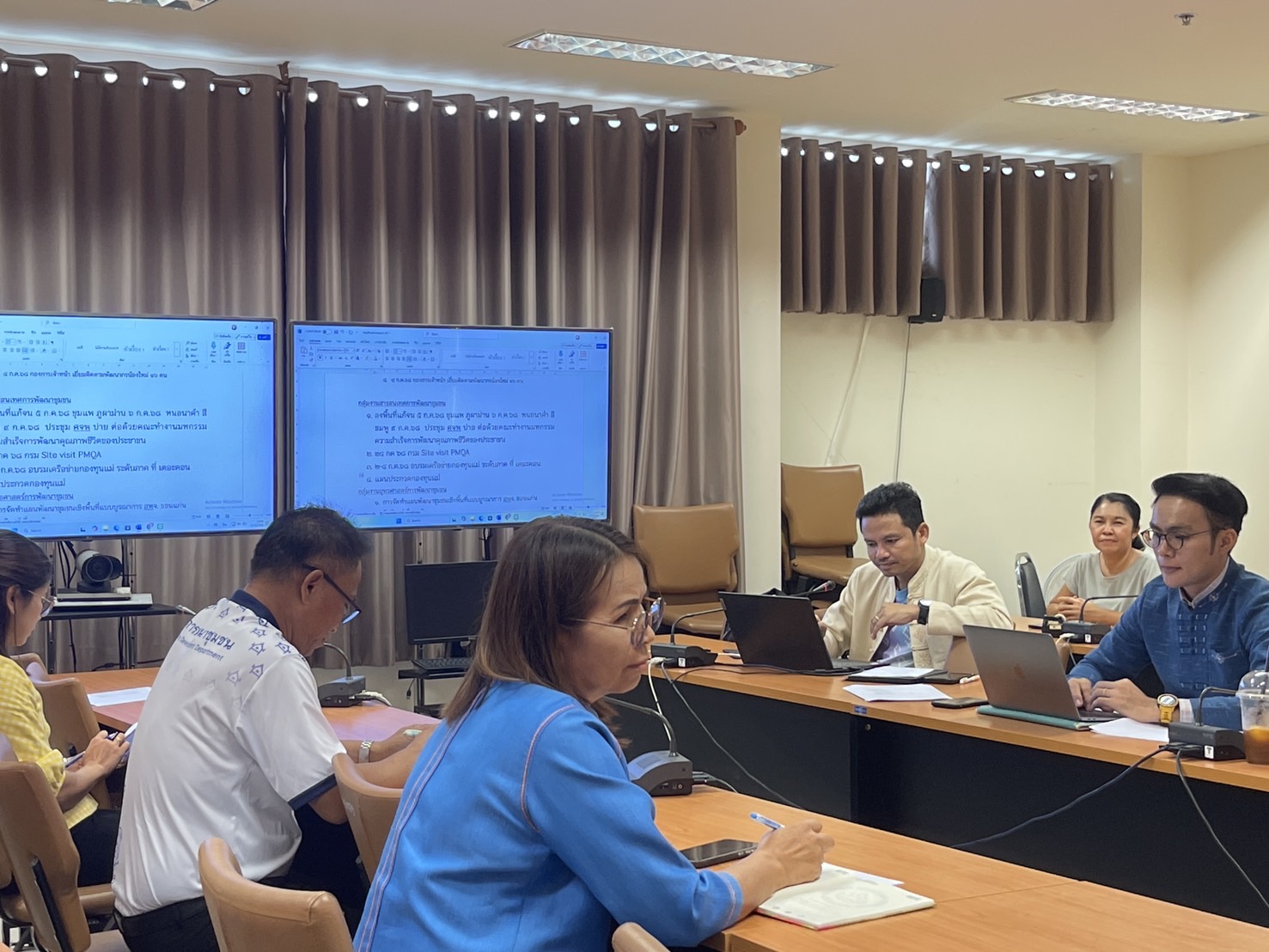 พช.ขอนแก่น : ประชุมประสานแผน สำนักงานพัฒนาชุมชนจังหวัดขอนแก่น ครั้งที่ 6/2568