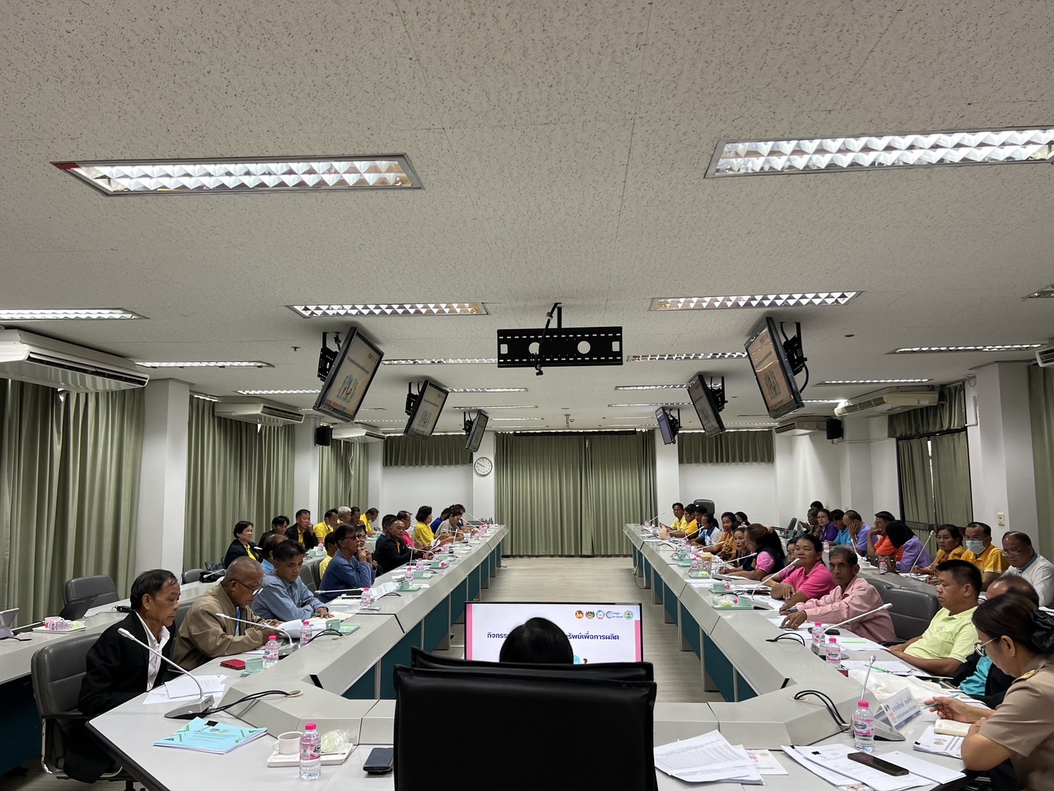 พช.ขอนแก่น : จัดประชุมเชิงปฏิบัติการส่งเสริมกิจกรรมเครือข่ายกลุ่มออมทรัพย์เพื่อการผลิต ระดับจังหวัด