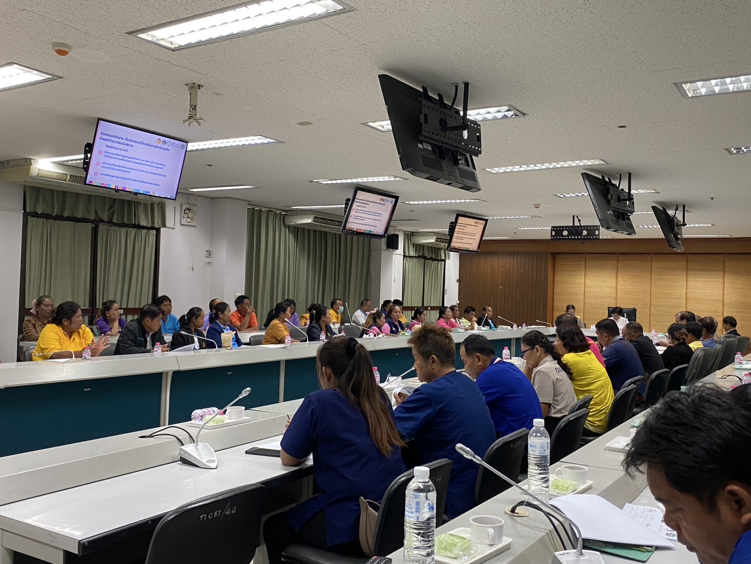 พช.ขอนแก่น : จัดประชุมเชิงปฏิบัติการส่งเสริมกิจกรรมเครือข่ายกลุ่มออมทรัพย์เพื่อการผลิต ระดับจังหวัด