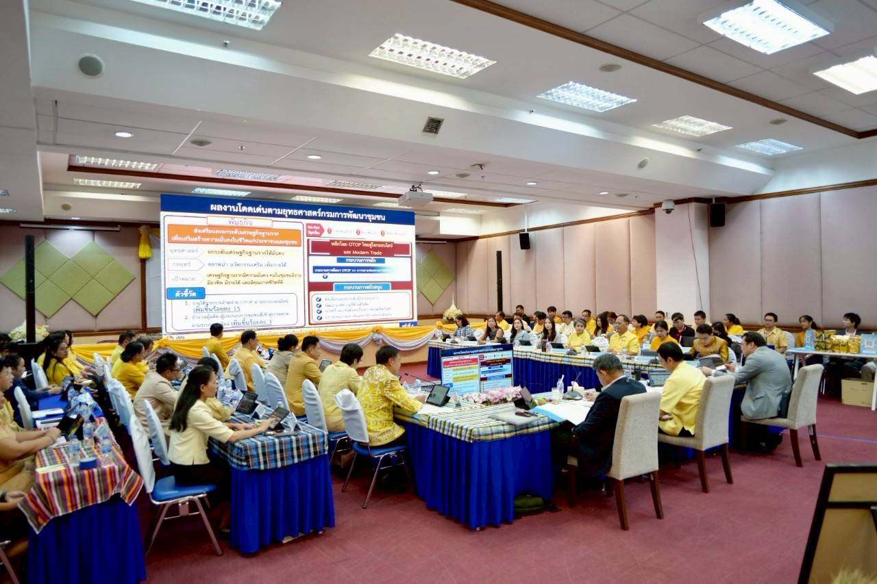 พช.ขอนแก่น : ร่วมรับการตรวจประเมินรางวัล PMQA 4.0 กรมการพัฒนาชุมชน ประจำปี 2568