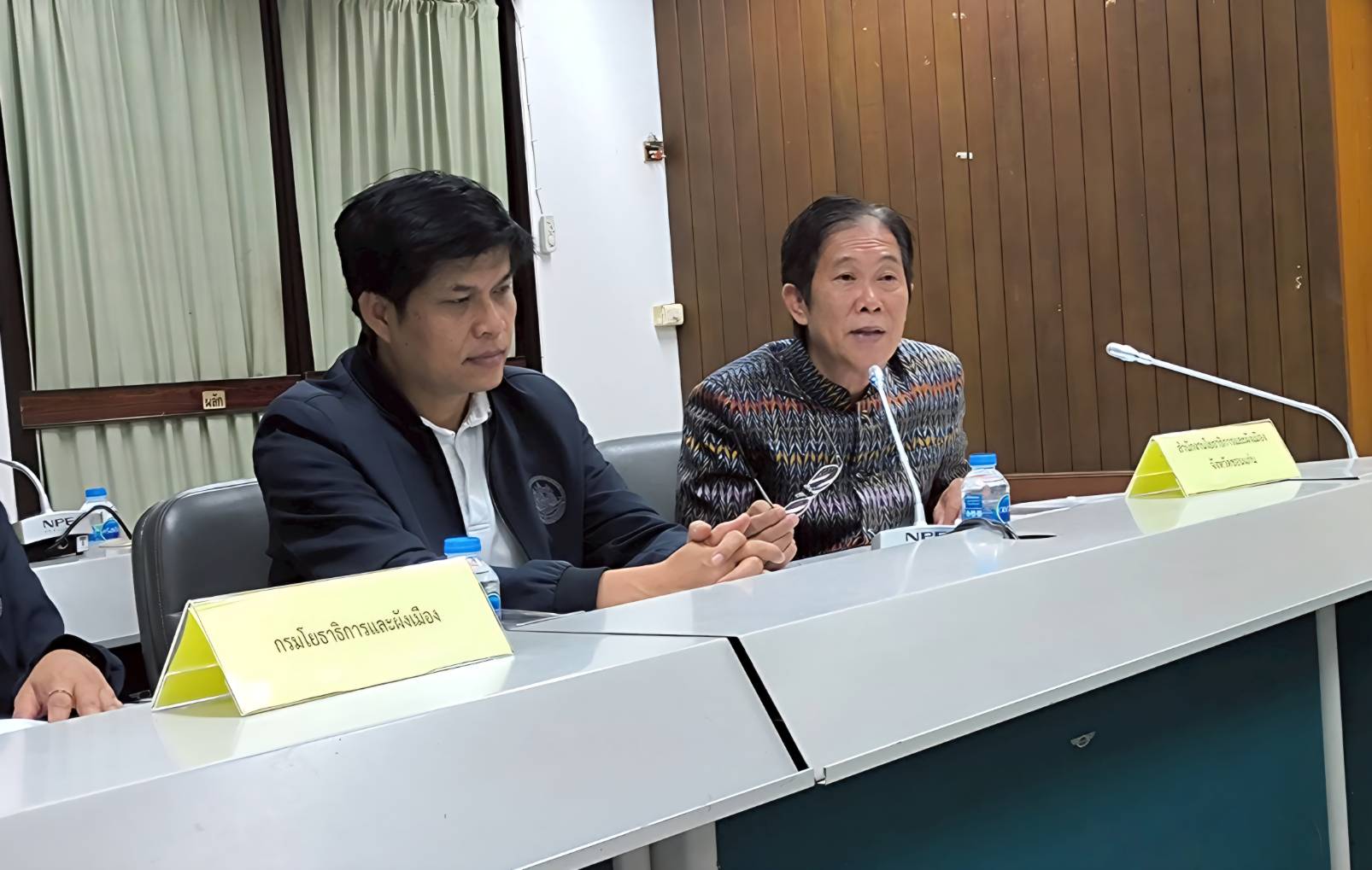 พช.ขอนแก่น : ร่วมประชุมนำเสนอผลสรุปของโครงการการศึกษา ออกแบบวางผังพื้นที่เฉพาะรองรับการพัฒนาพื้นที่รอบสถานี (TOD : Transit Oriented Development) พื้นที่บริเวณสถานีรถไฟขอนแก่น จังหวัดขอนแก่น