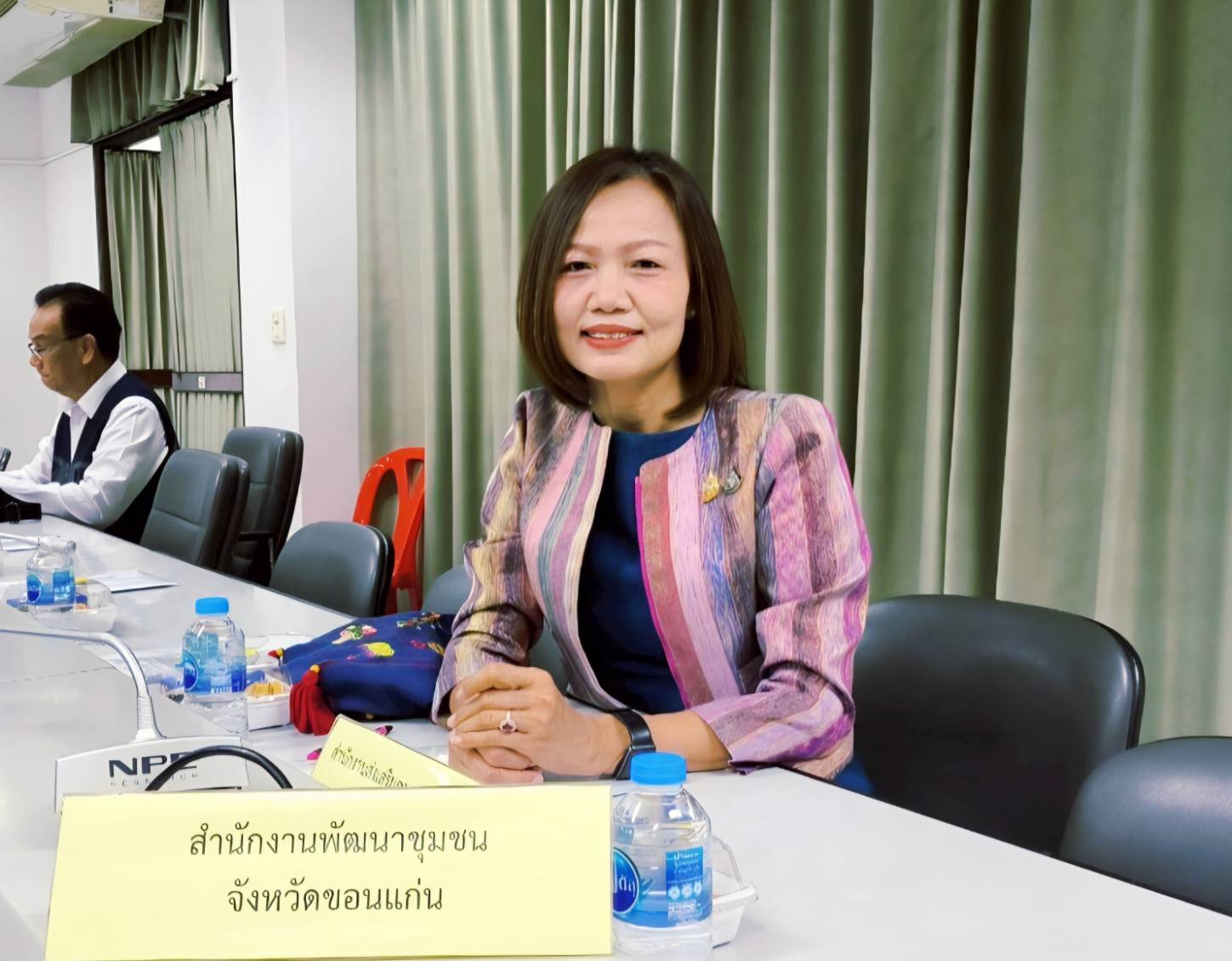 พช.ขอนแก่น : ร่วมประชุมนำเสนอผลสรุปของโครงการการศึกษา ออกแบบวางผังพื้นที่เฉพาะรองรับการพัฒนาพื้นที่รอบสถานี (TOD : Transit Oriented Development) พื้นที่บริเวณสถานีรถไฟขอนแก่น จังหวัดขอนแก่น