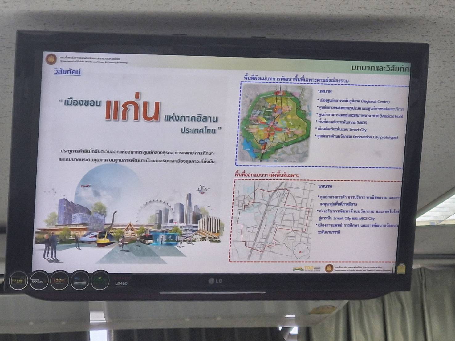 พช.ขอนแก่น : ร่วมประชุมนำเสนอผลสรุปของโครงการการศึกษา ออกแบบวางผังพื้นที่เฉพาะรองรับการพัฒนาพื้นที่รอบสถานี (TOD : Transit Oriented Development) พื้นที่บริเวณสถานีรถไฟขอนแก่น จังหวัดขอนแก่น