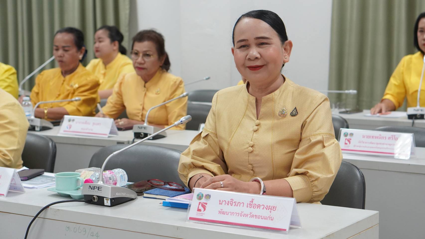 พช.ขอนแก่น : ผู้ตรวจราชการกรม (นายพิสดาร ประดา) ปฏิบัติหน้าที่ผู้อำนวยการศูนย์ศึกษาและพัฒนาชุมชนอุดรธานี ลงพื้นที่จังหวัดขอนแก่น เพื่อเฟ้นหาคนกองทุนพัฒนาบทบาทสตรีดีเด่น ระดับศูนย์ศึกษาและพัฒนาชุมชน