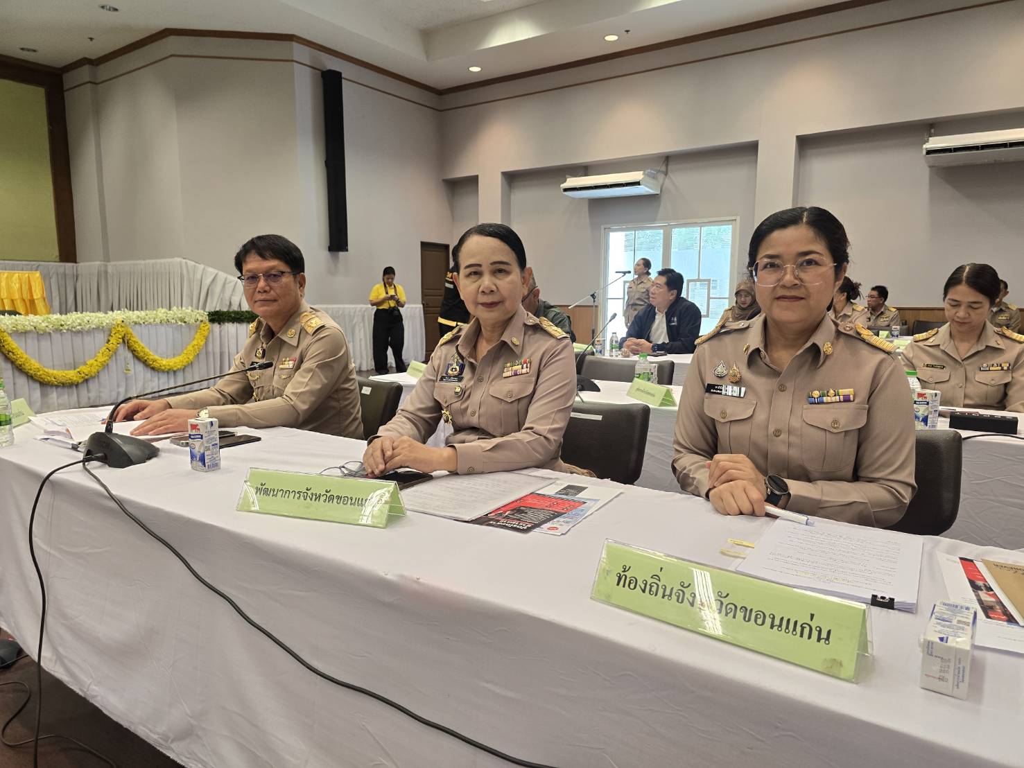 พช.ขอนแก่น : ร่วมประชุมกรมการจังหวัด หัวหน้าส่วนราชการ หัวหน้าหน่วยงานรัฐวิสาหกิจ จังหวัดขอนแก่น ครั้งที่ 7/2568