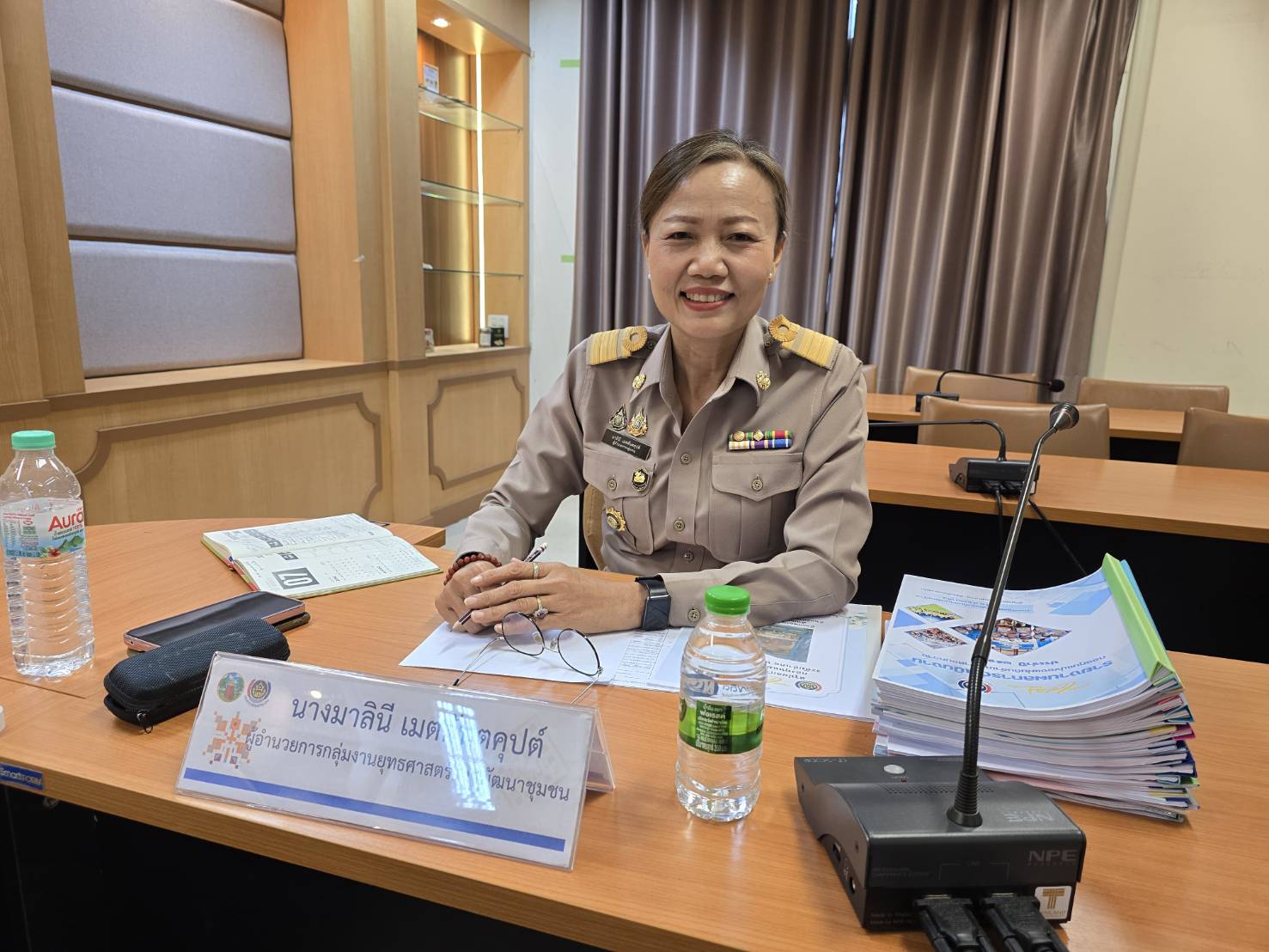 พช.ขอนแก่น : จัดประชุมคัดเลือกหมู่บ้านกองทุนแม่ของแผ่นดินดีเด่นระดับจังหวัด ประจำปี พ.ศ. 2568 (รอบที่1)