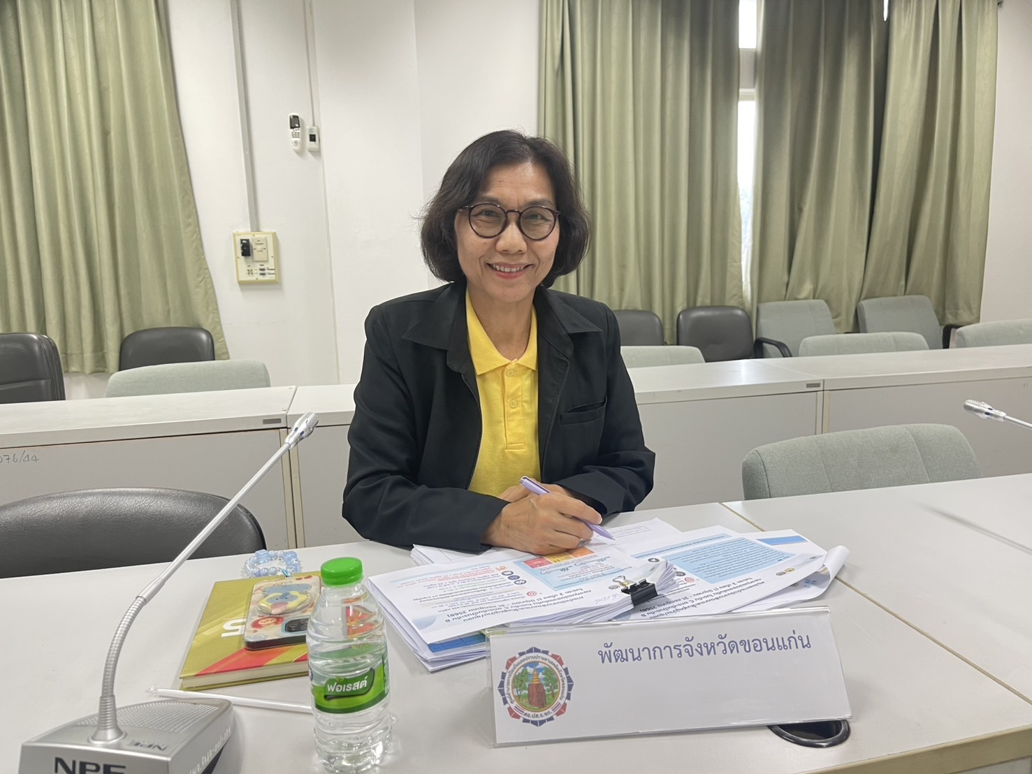 พช.ขอนแก่น : ร่วมประชุมติดตามการดำเนินงานพัฒนาและฟื้นฟูหมู่บ้าน/ชุนชนกองทุนแม่ของแผ่นดิน ในระยะ 2 เดือน (มิถุนายน – กรกฎาคม 2568)