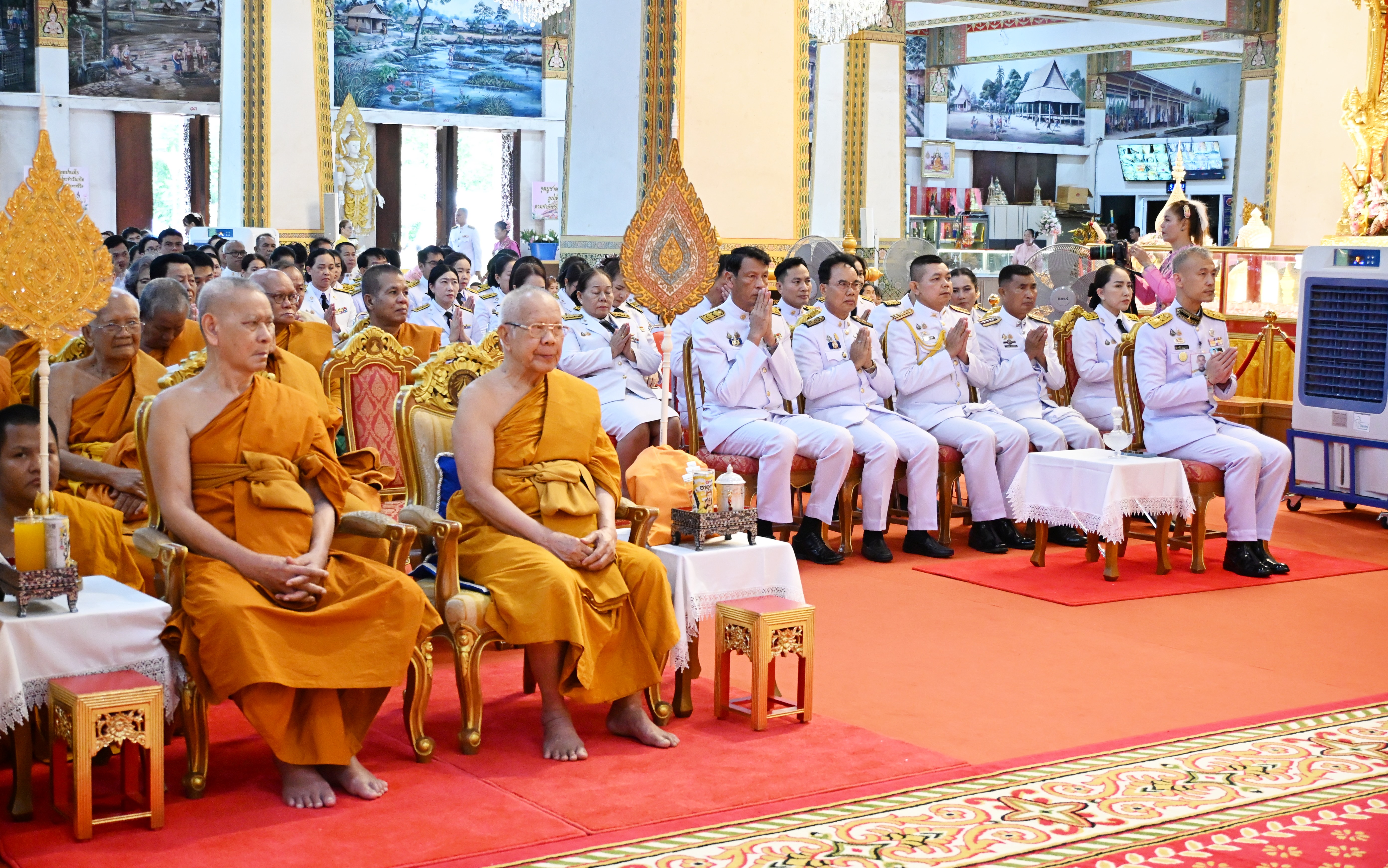 พช.ขอนแก่น : ร่วมพิธีเจริญพระพุทธมนต์ เจริญจิตตภาวนา ธรรมนาวา “วัง” วันที่ 3 กรกฎาคม 2568 ณ วัดหนองแวง พระอารามหลวง อำเภอเมืองขอนแก่น จังหวัดขอนแก่น