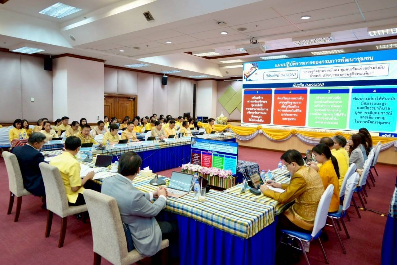 พช.ขอนแก่น : ร่วมรับการตรวจประเมินรางวัล PMQA 4.0 กรมการพัฒนาชุมชน ประจำปี 2568