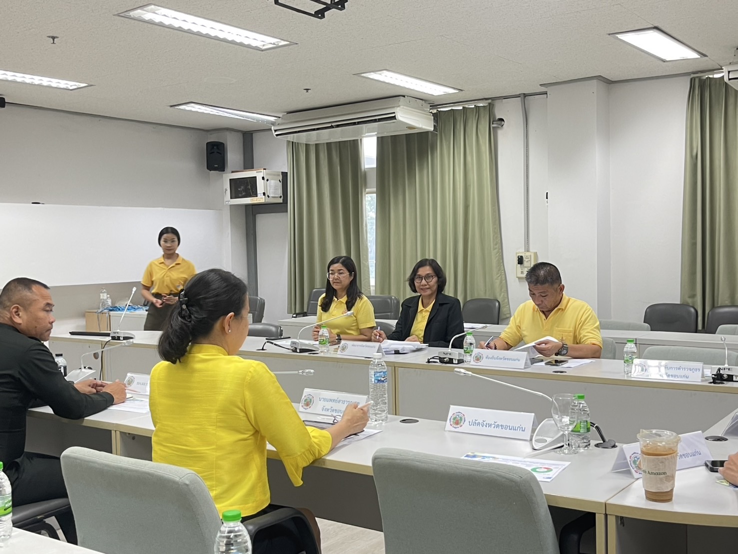 พช.ขอนแก่น : ร่วมประชุมติดตามการดำเนินงานพัฒนาและฟื้นฟูหมู่บ้าน/ชุนชนกองทุนแม่ของแผ่นดิน ในระยะ 2 เดือน (มิถุนายน – กรกฎาคม 2568)
