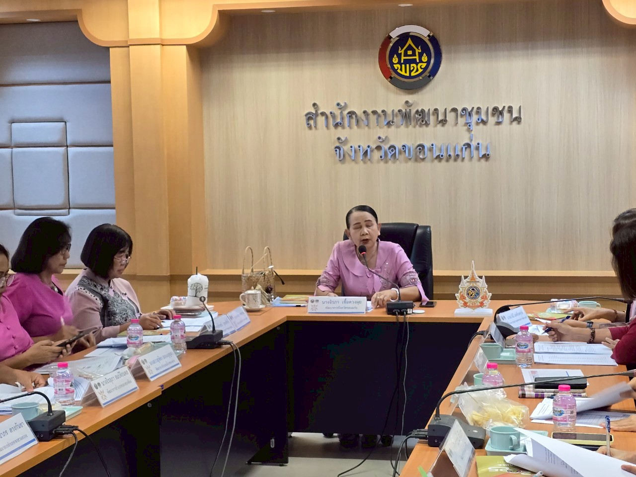 พช.ขอนแก่น : ประชุมผู้บริหารและนักวิชาการพัฒนาชุมชนจังหวัดขอนแก่น ครั้งที่ 6/2568