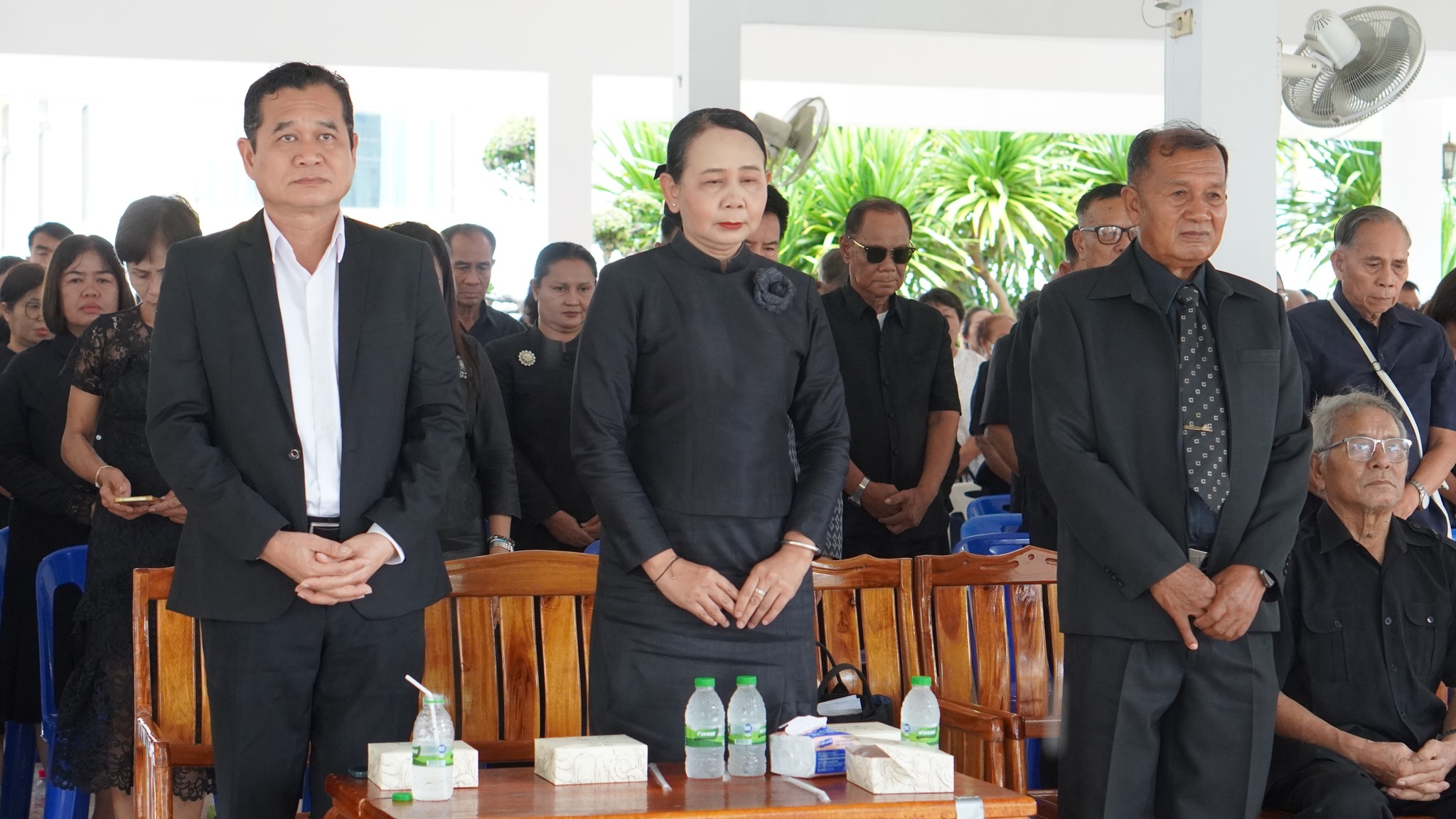 พช.ขอนแก่น : ร่วมงานฌาปนกิจศพ คุณแม่ทองเดิน นาดี มารดาของ นางลำดวน จำนงค์กิจ อดีตพัฒนาการอำเภอกระนวน