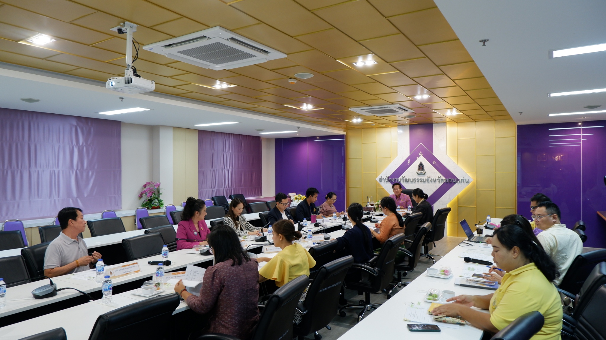 พช.ขอนแก่น : เข้าร่วมประชุมคณะทำงานขับเคลื่อนจังหวัดขอนแก่นด้วย Soft Power Signature ครั้งที่ 1/2568